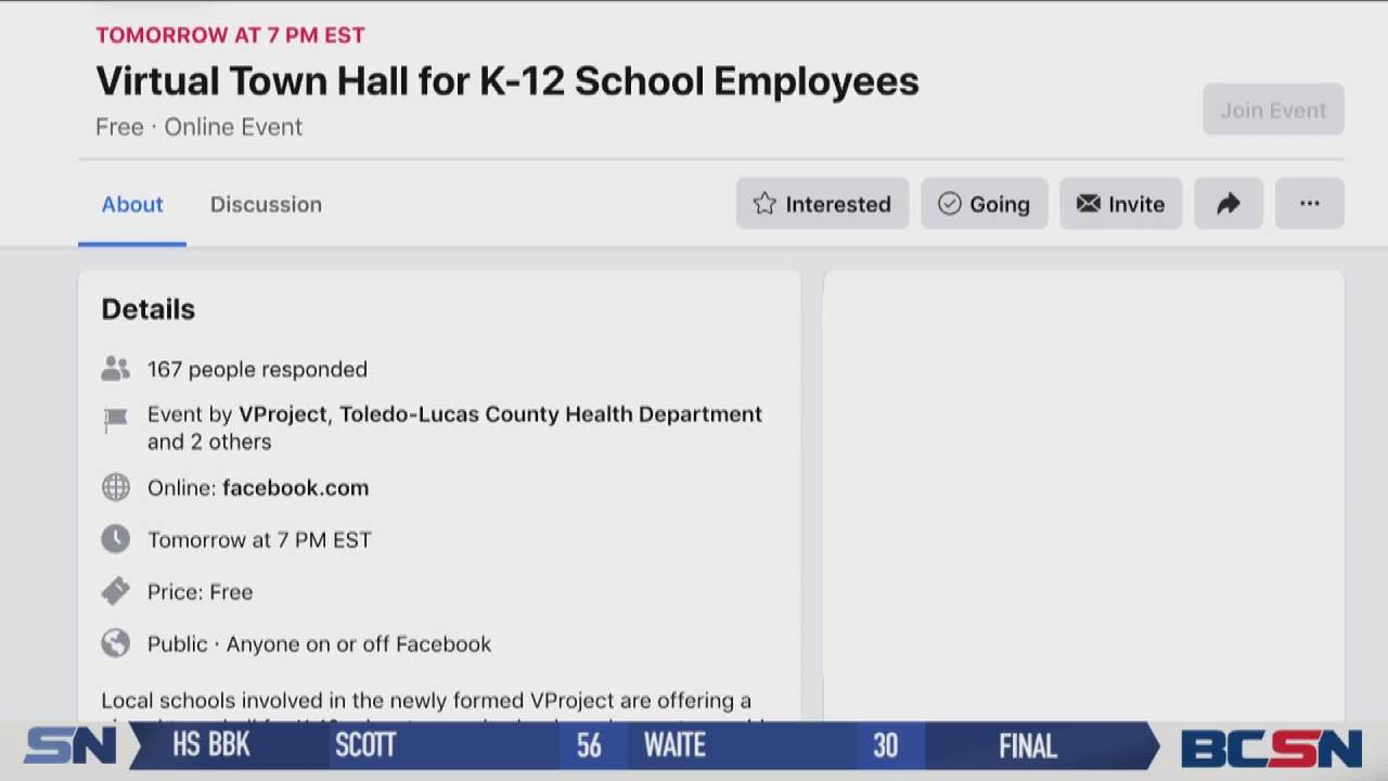 V Project to Host Virtual Town Hall