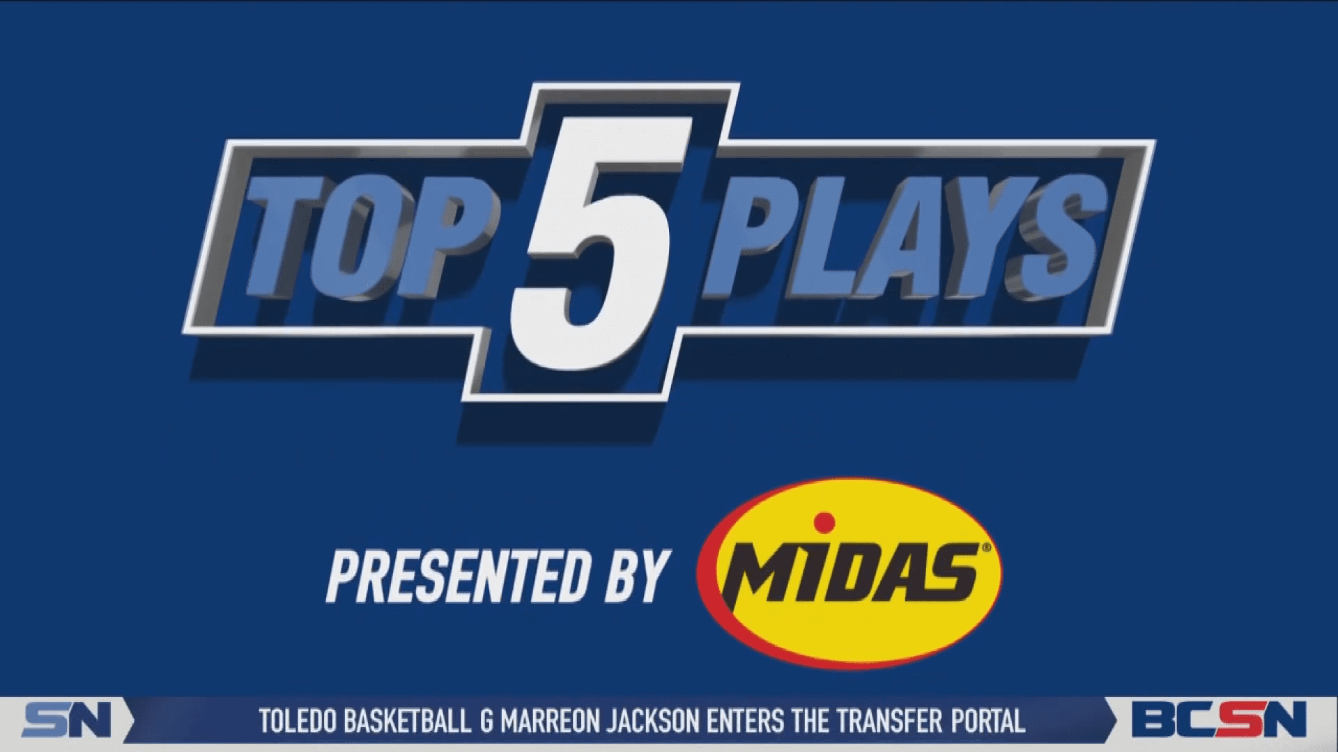 Top 5 Plays of the Week