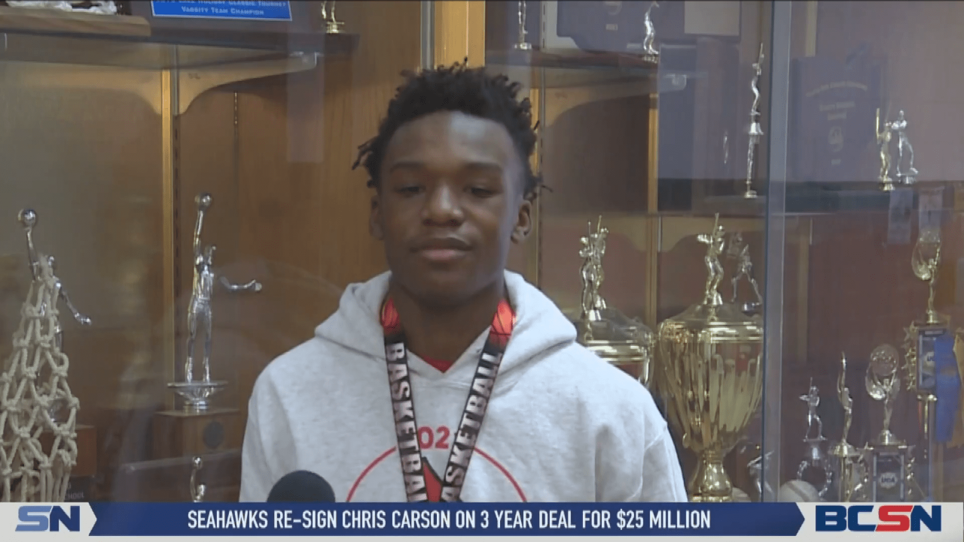 1st Team All BCSN: Jhaiden Wilson