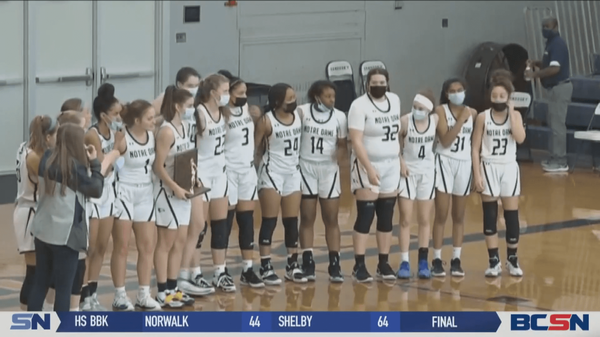 Notre Dame Returns to State Tournament Taking Down Olmstead Falls