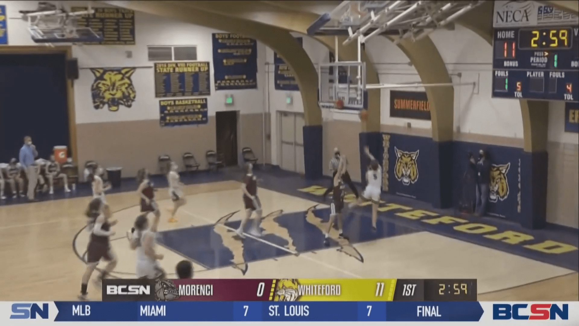 Fast Start Lifts Whiteford Over Morenci