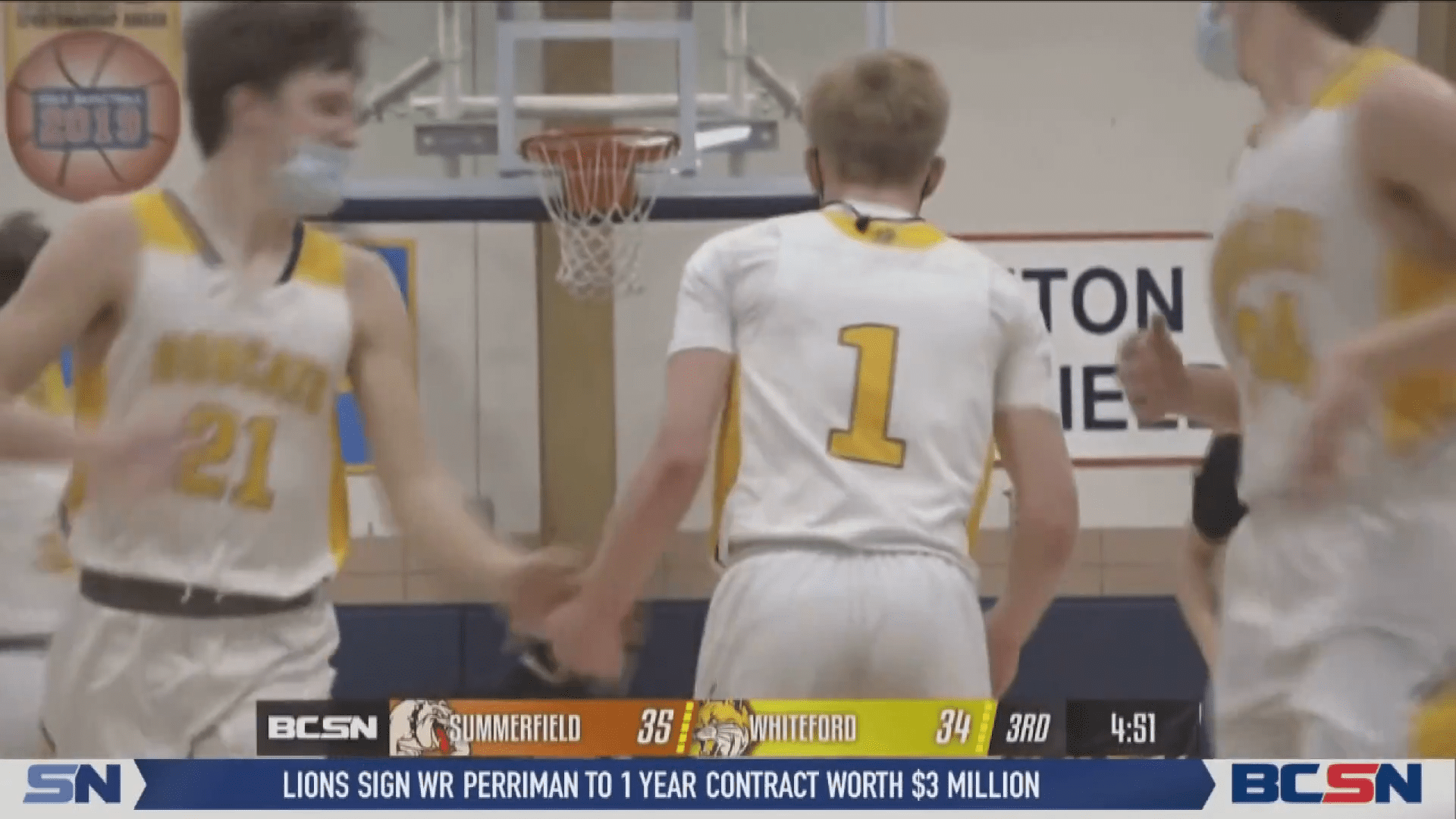 Whiteford Boys Basketball Drops Close Game to Summerfield