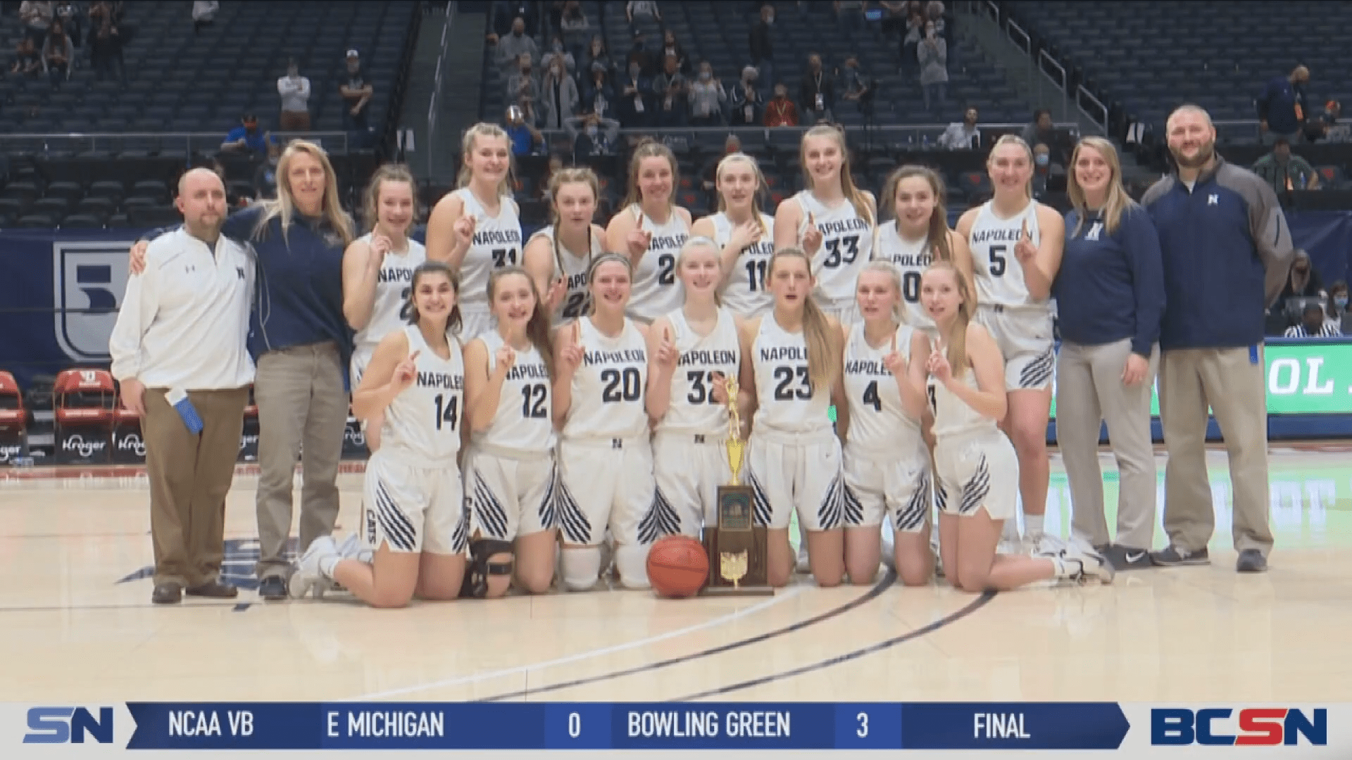 Napoleon Wins Division Two State Championship