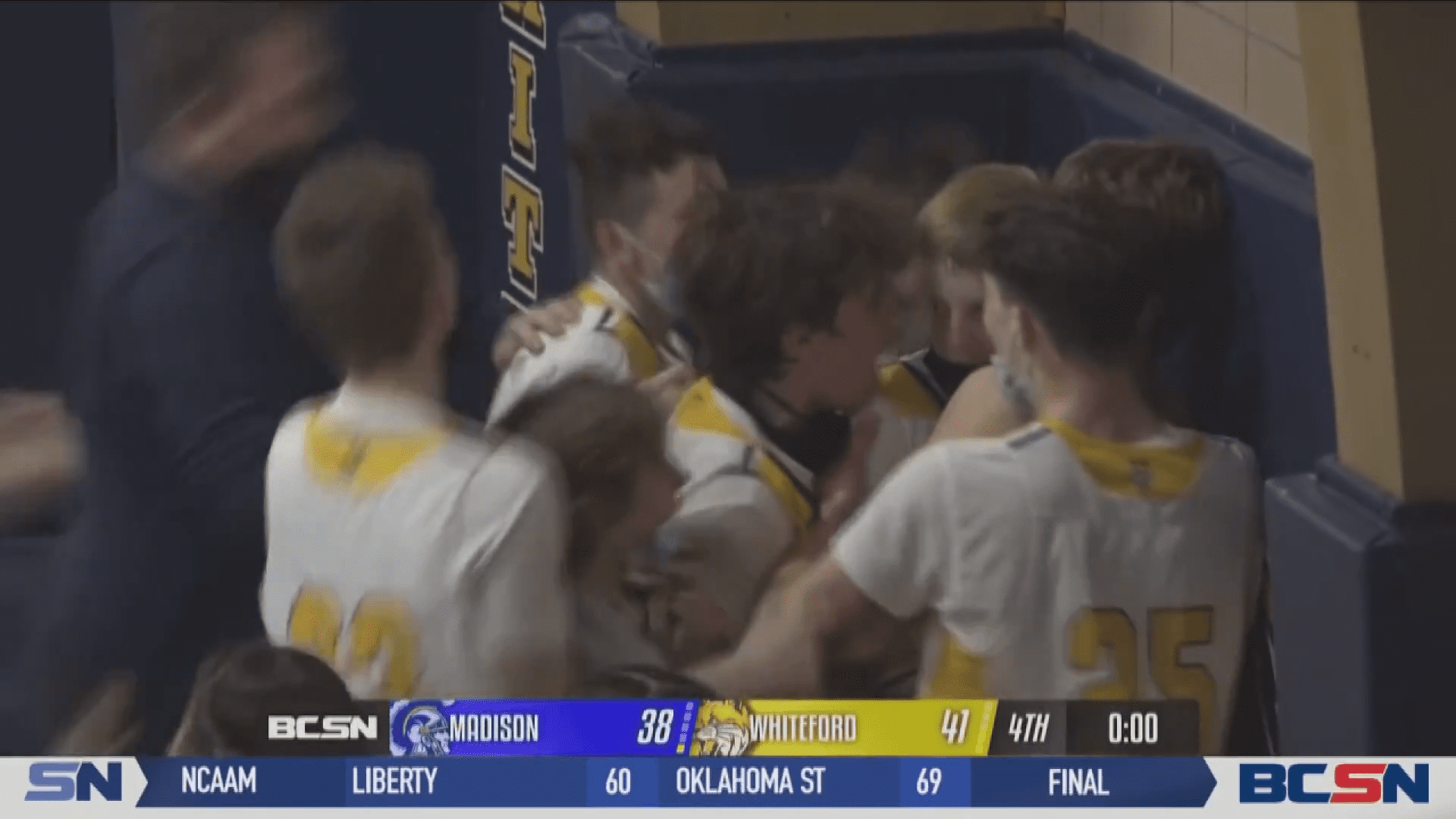 Whiteford's Shea Ruddy Seals Regular Season Finale on Last Second Shot
