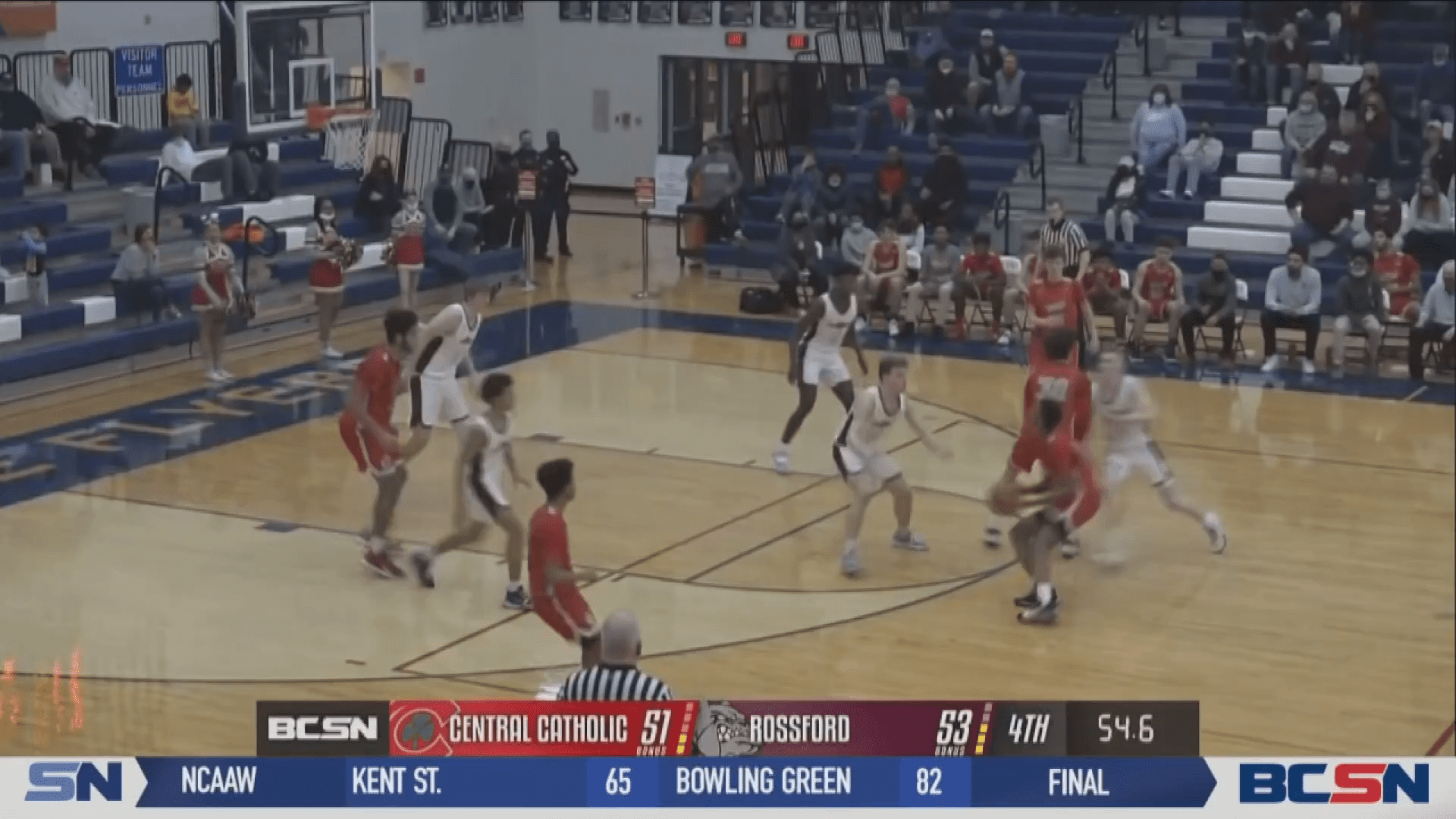 Central Catholic Upsets Top-Seeded Rossford in District Semifinals