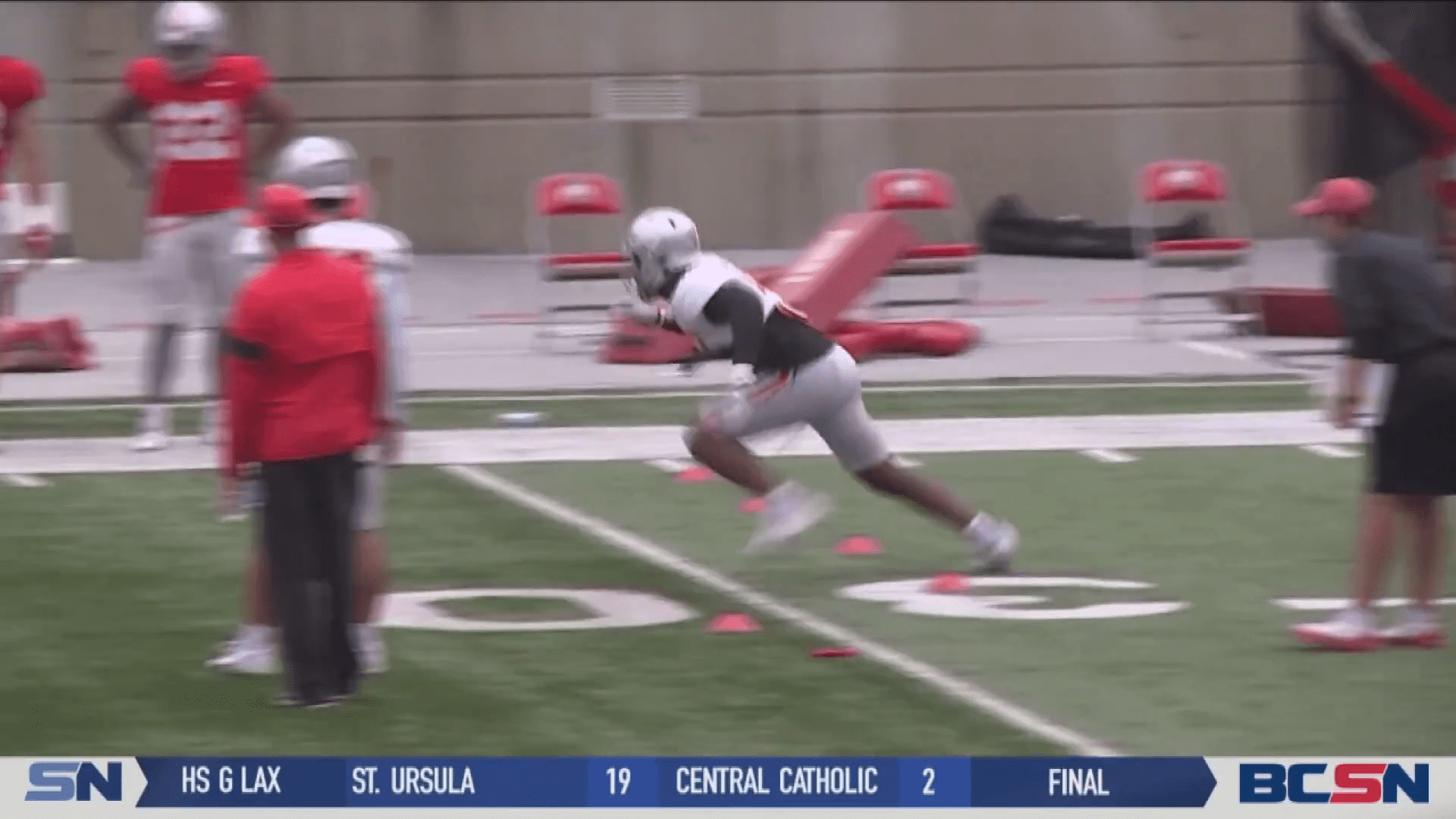 Ohio St. LB Dallas Gant Sidelined with Foot Issues