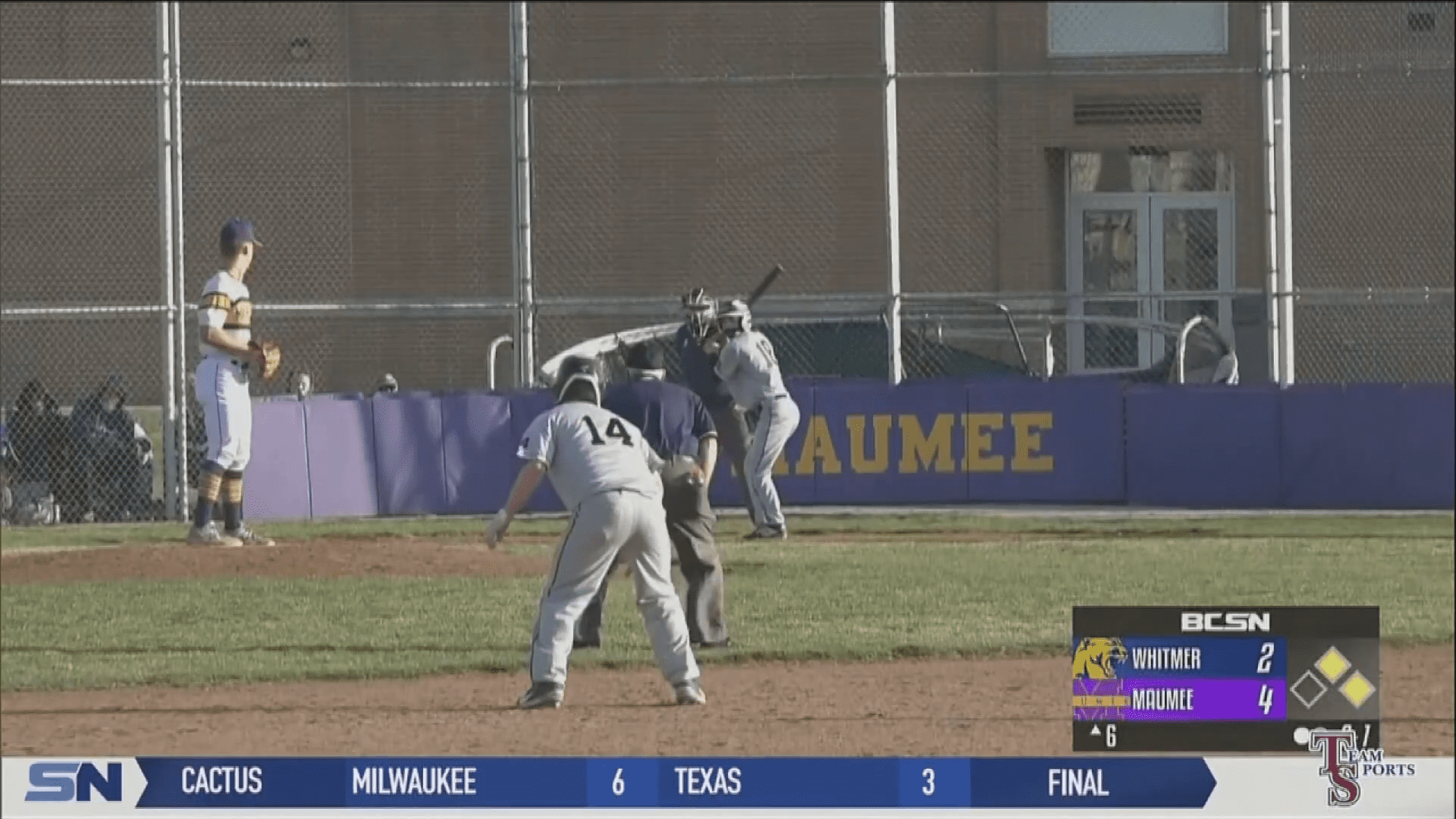 Loboschefski Leads Maumee Baseball over Whitmer