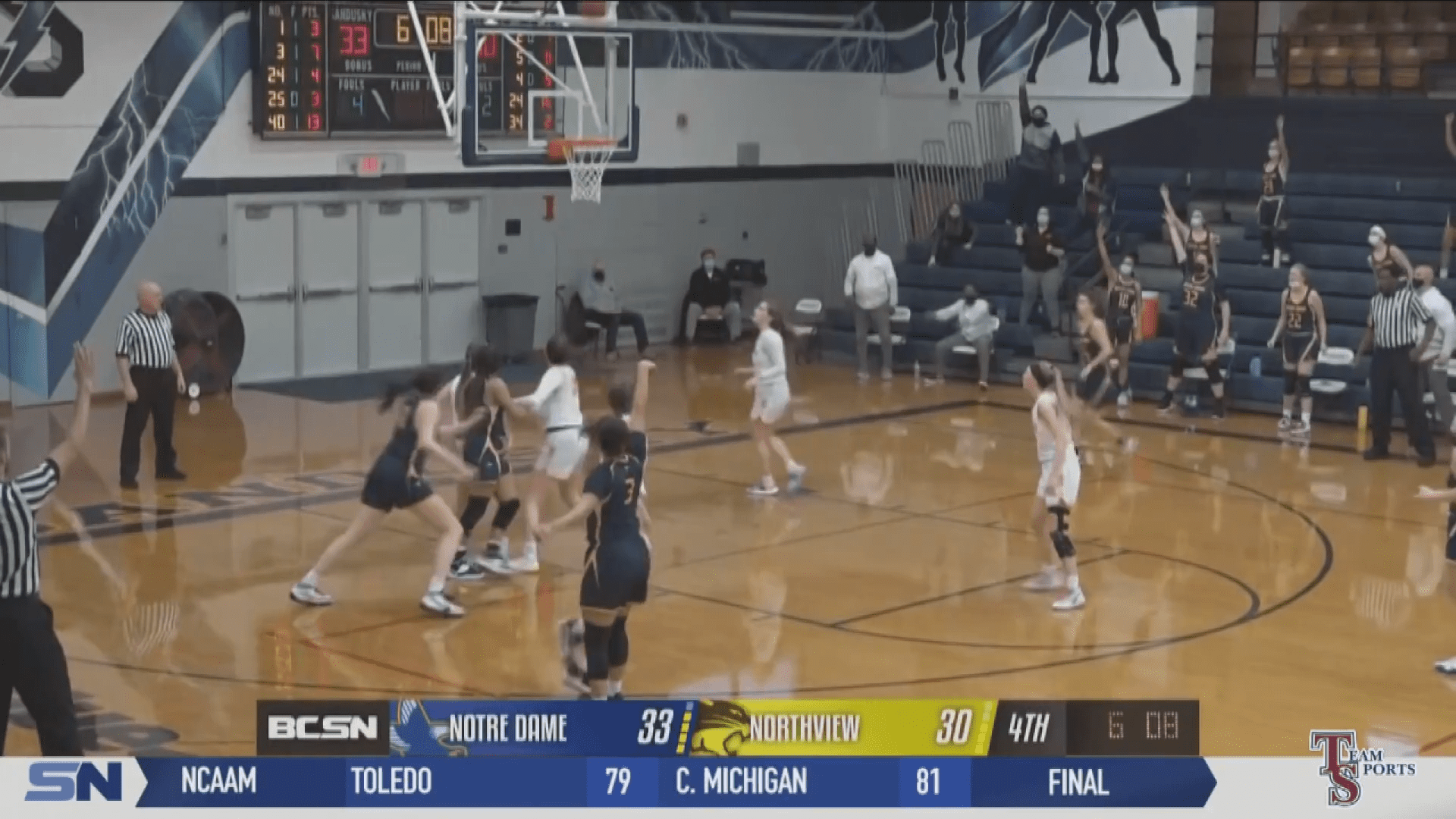 VanSlooten’s Double Double Pushes Notre Dame Past Northview in Regional Semifinal