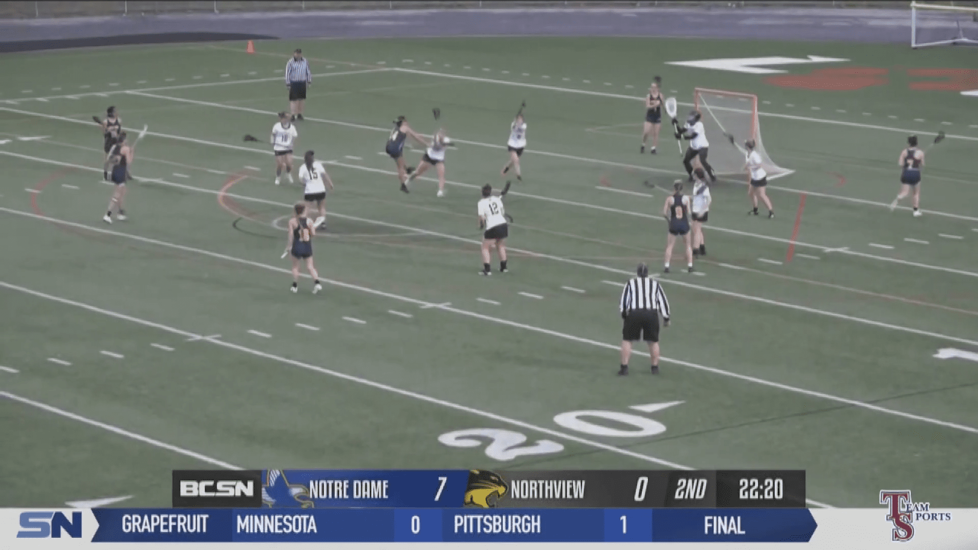 Notre Dame LAX Sets the Tone Early in Win at Northview