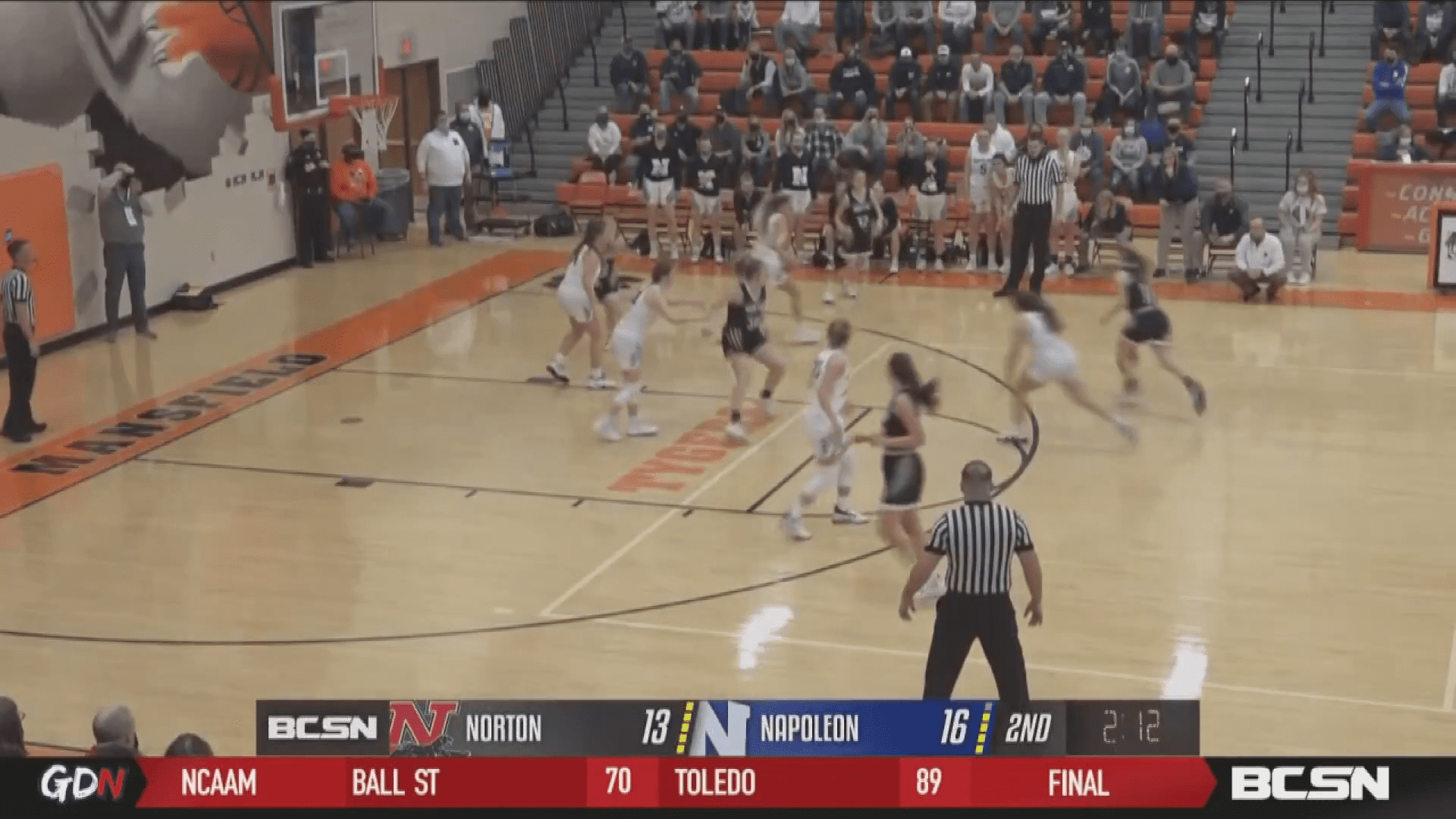 Napoleon Girls Are Headed Back to State Tournament, Beating Norton