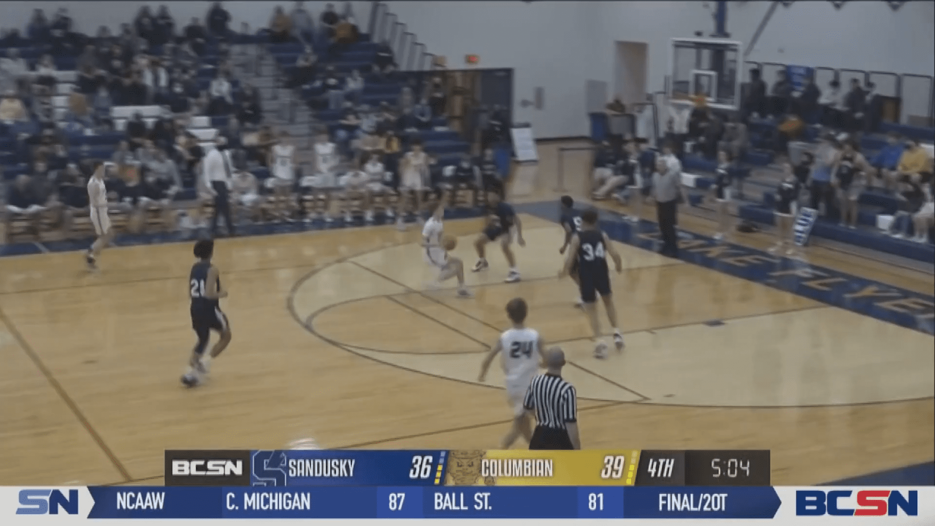 Tiffin Columbian Defeats Sandusky in D-II District Semifinals