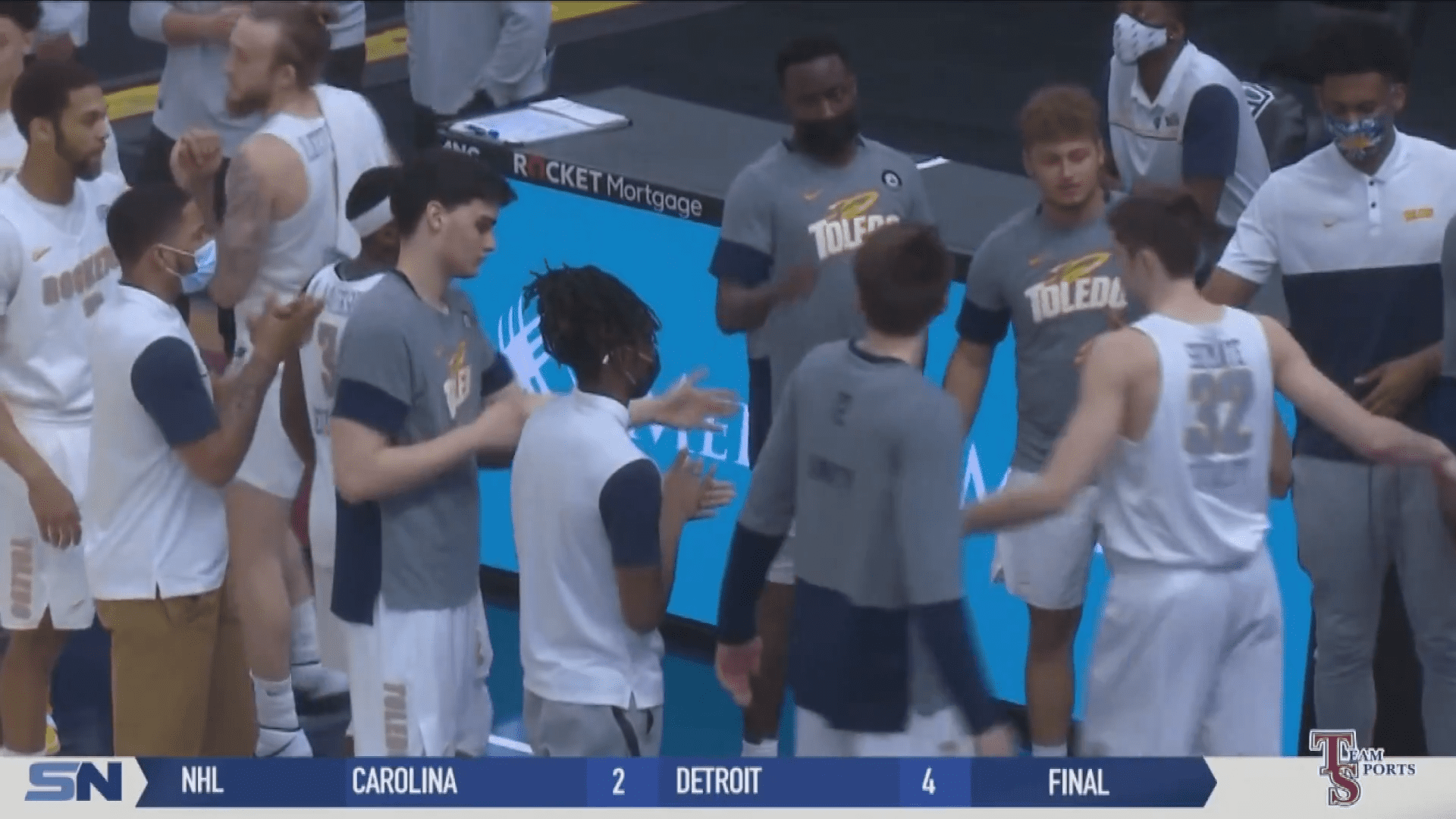 Toledo Men's Basketball Team is in Texas for the NIT