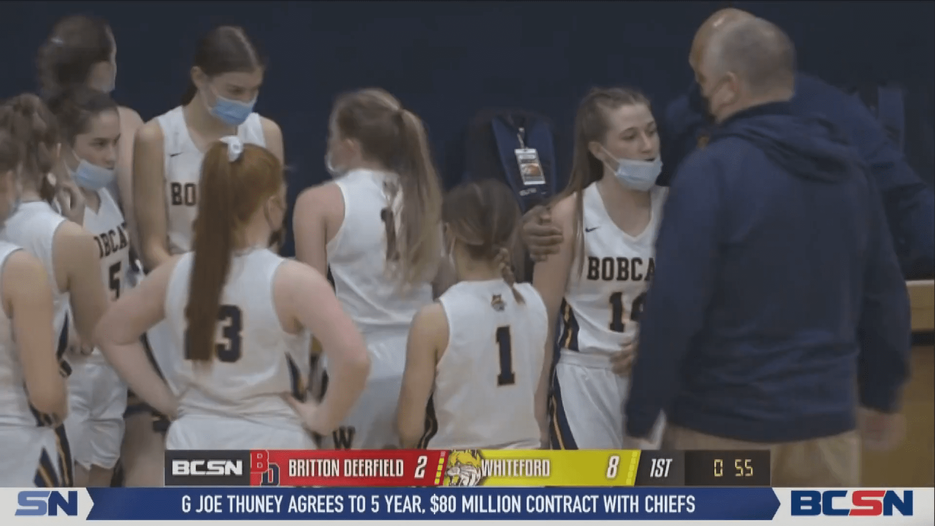 Whiteford Girls Win on Senior Night