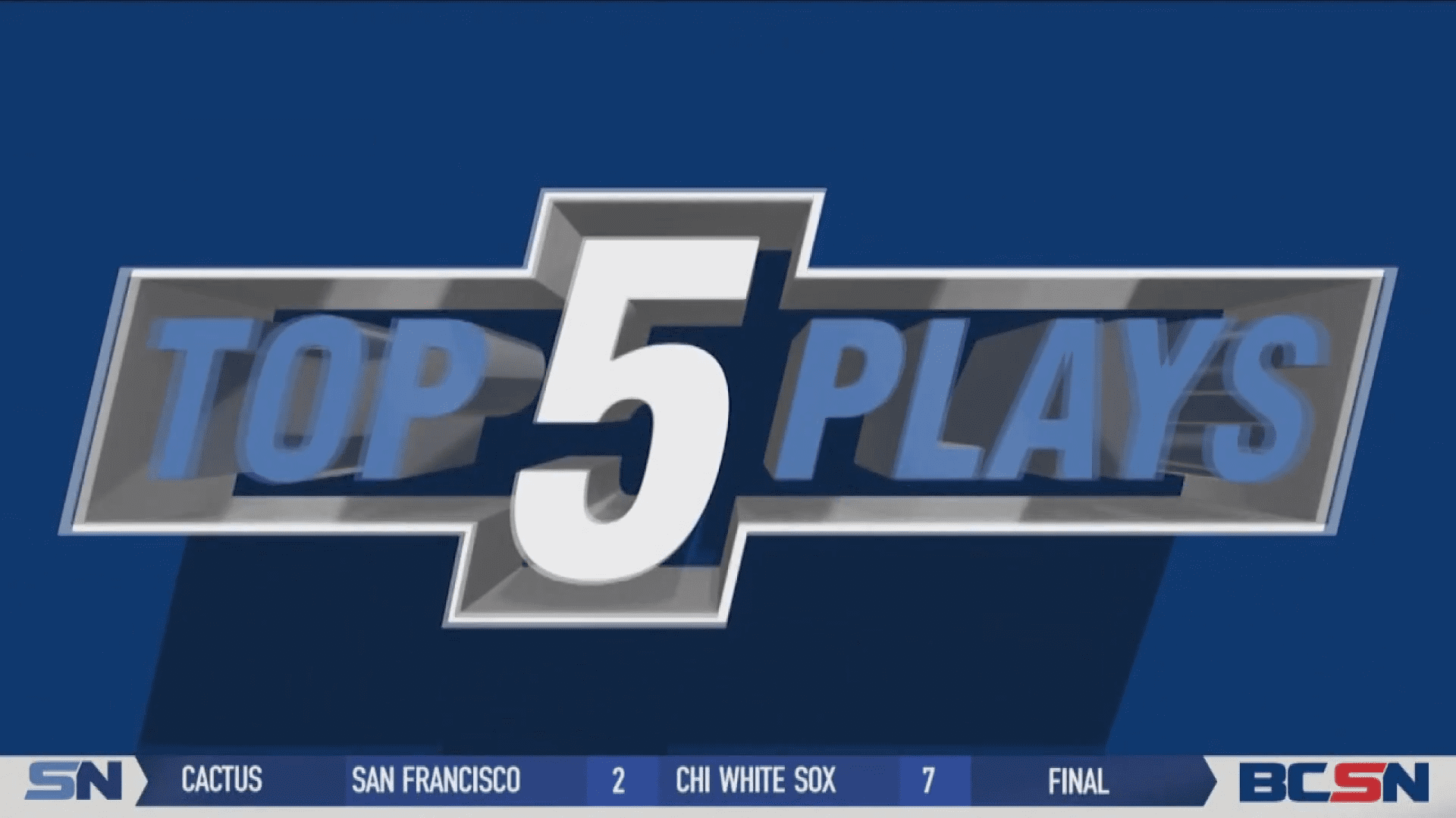 Top 5 Plays of the Week