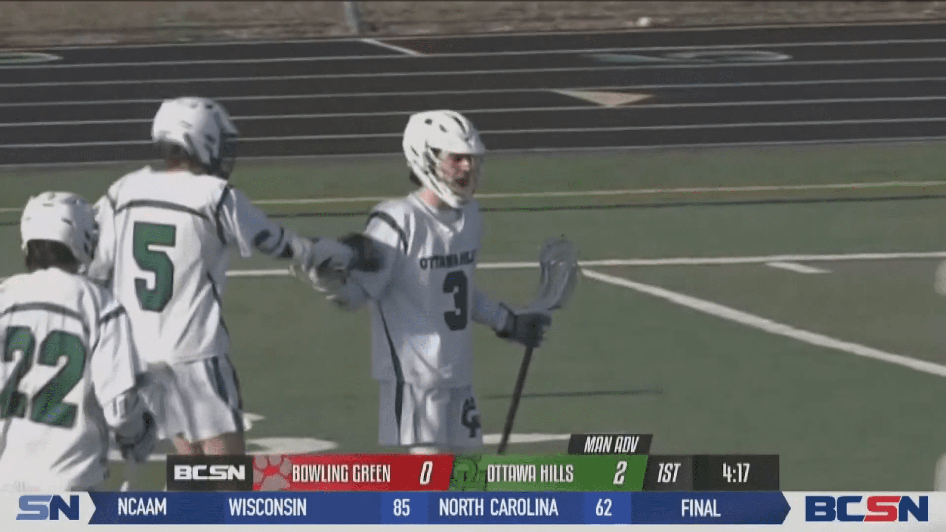 Ottawa Hills Wins Big Over Bowling Green