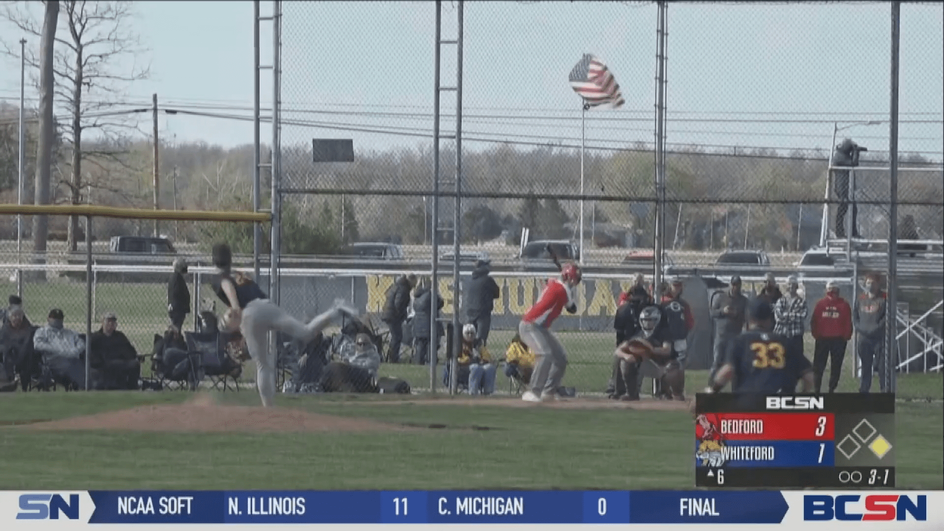 Bedford Baseball Stays Unbeaten with 6-1 Win over Whiteford
