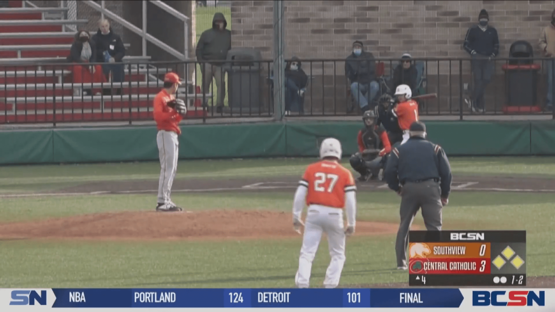 Central Catholic Cruises 11-4 over Southview