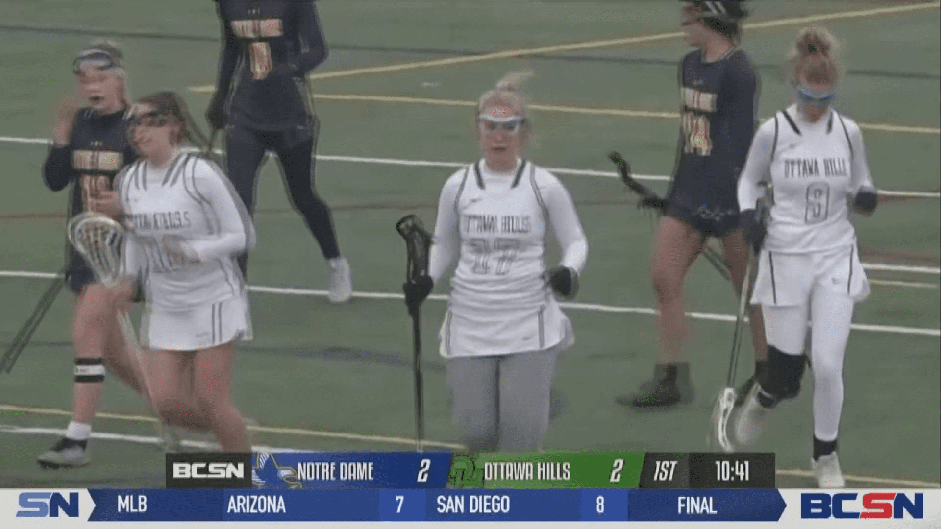 Young Ottawa Hills Girls LAX Opens Season with Win vs Notre Dame