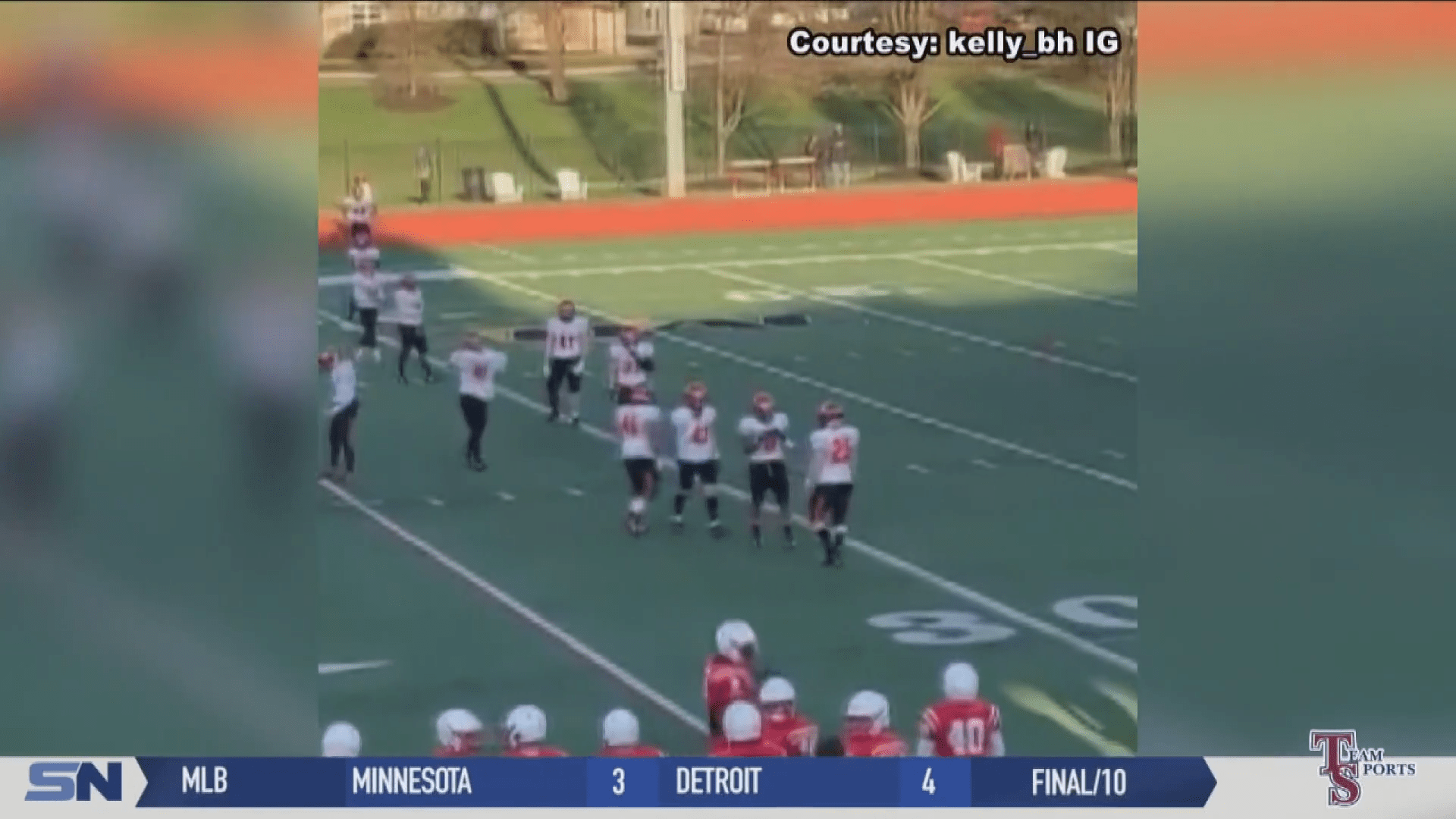 Heidelberg Honors Fallen Teammate During Football Game