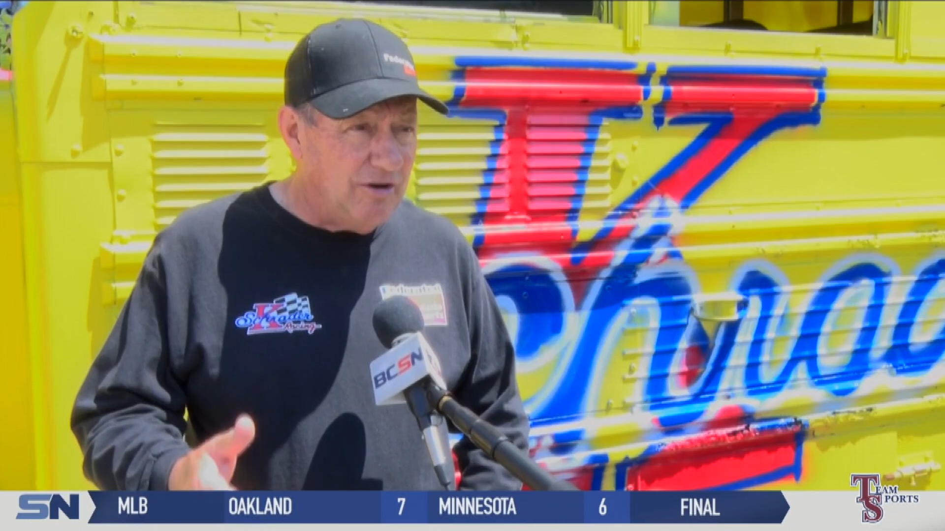 Back to School; NASCAR Vet Ken Schrader Debuts in Bus Race