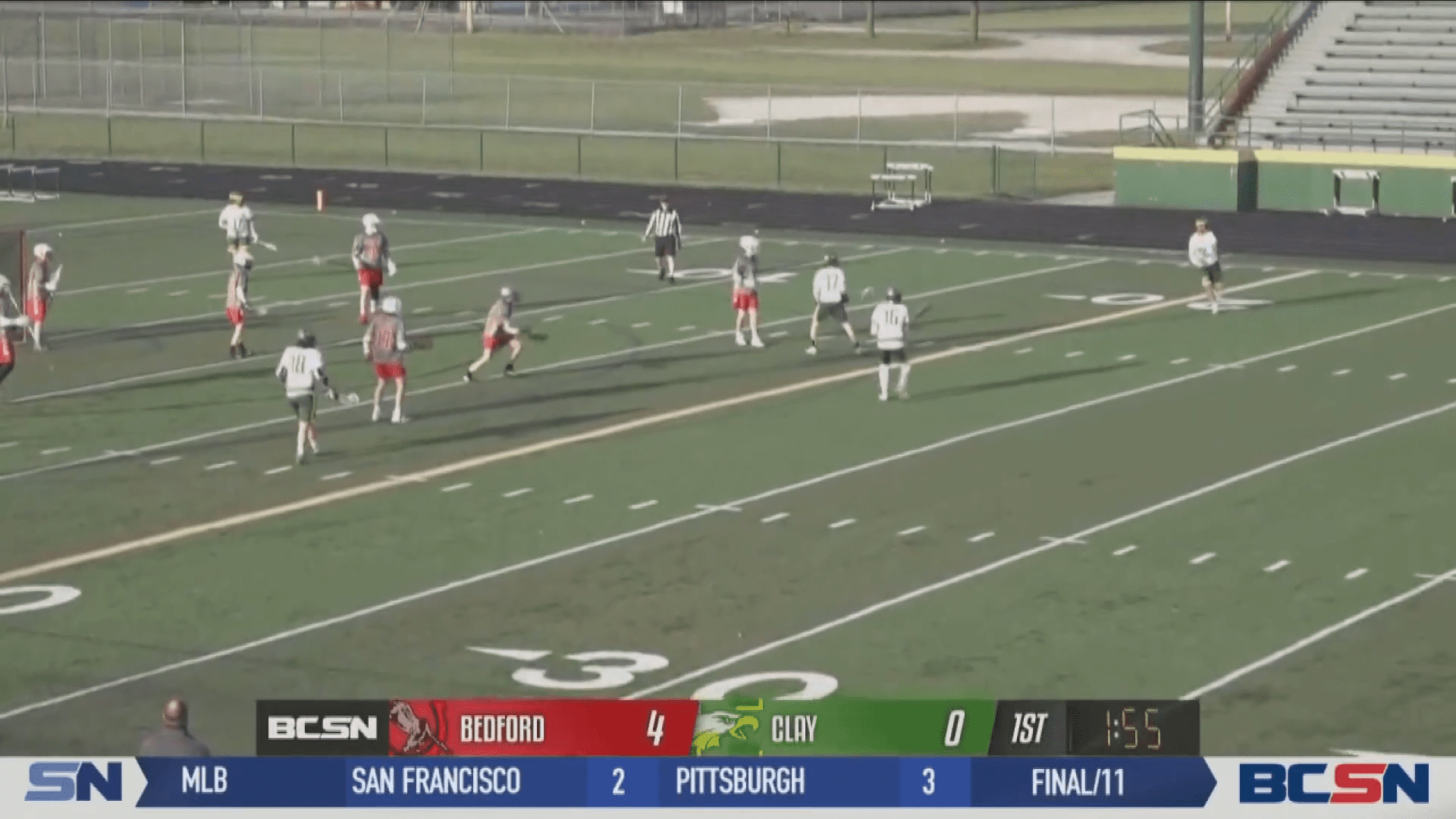 Dlugosielski Sets Bedford LAX Record in Win vs Clay