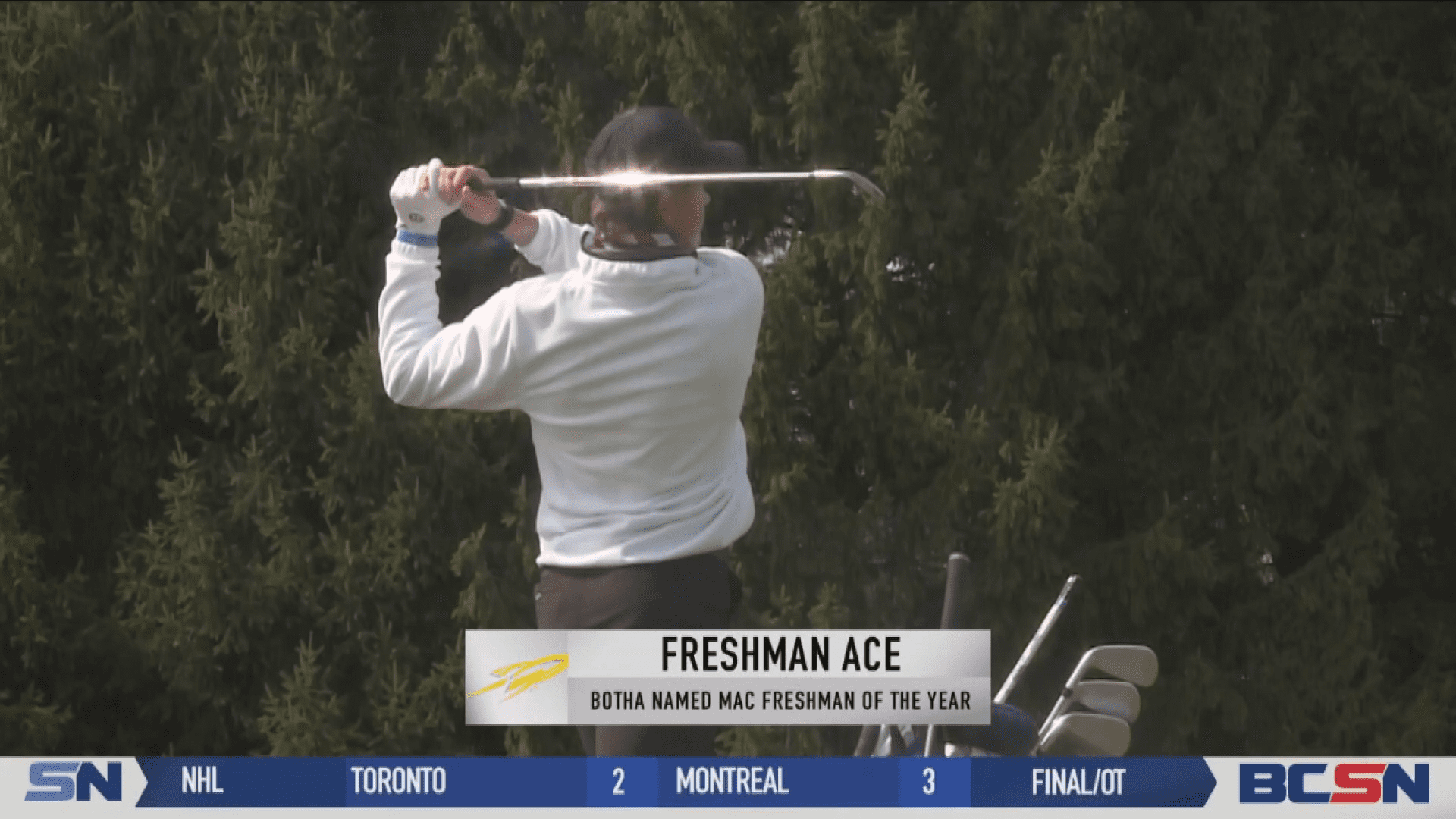 Barend Botha Named MAC Freshman of the Year