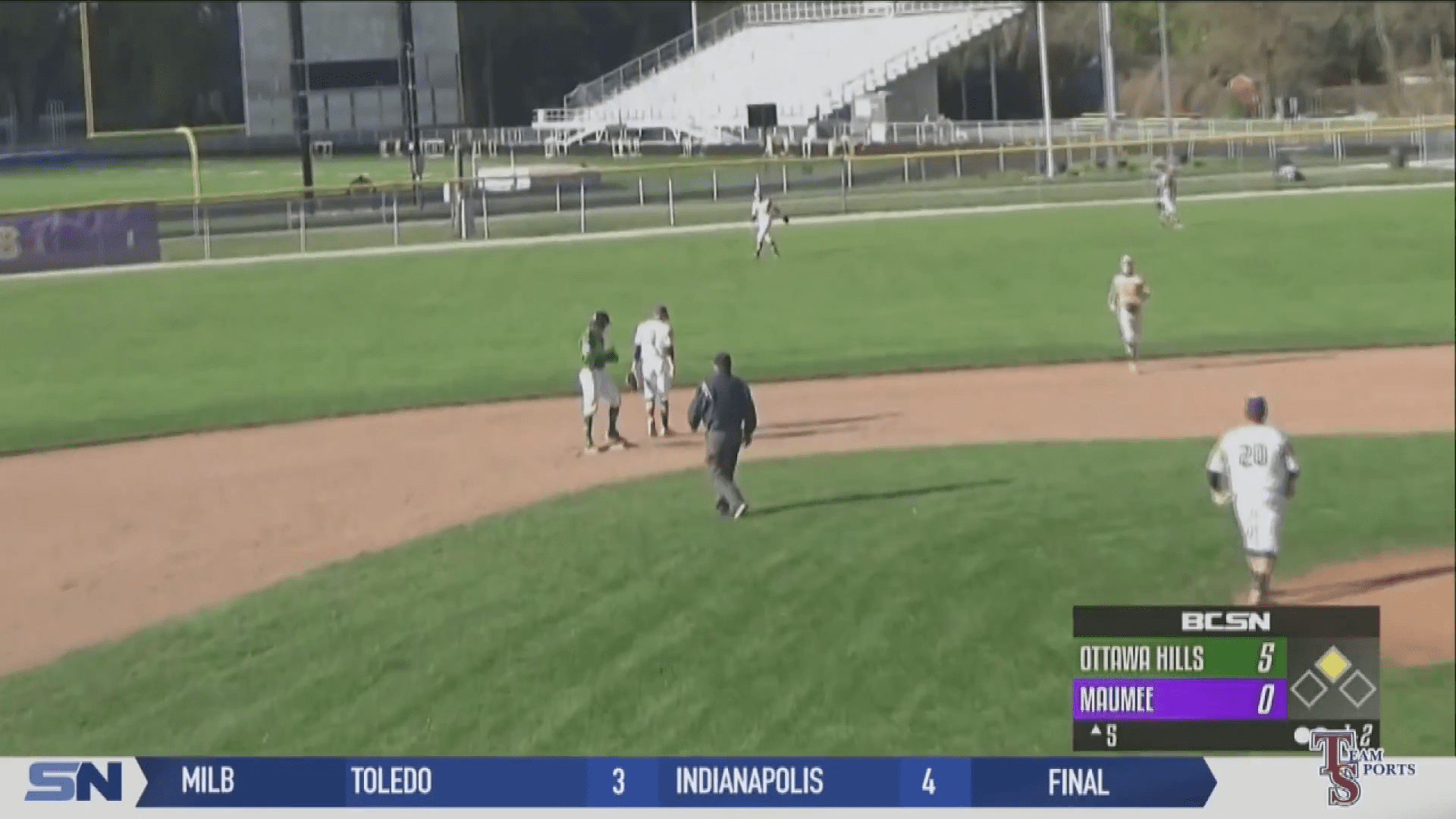 Ottawa Hills Baseball Shuts out Maumee 7-0