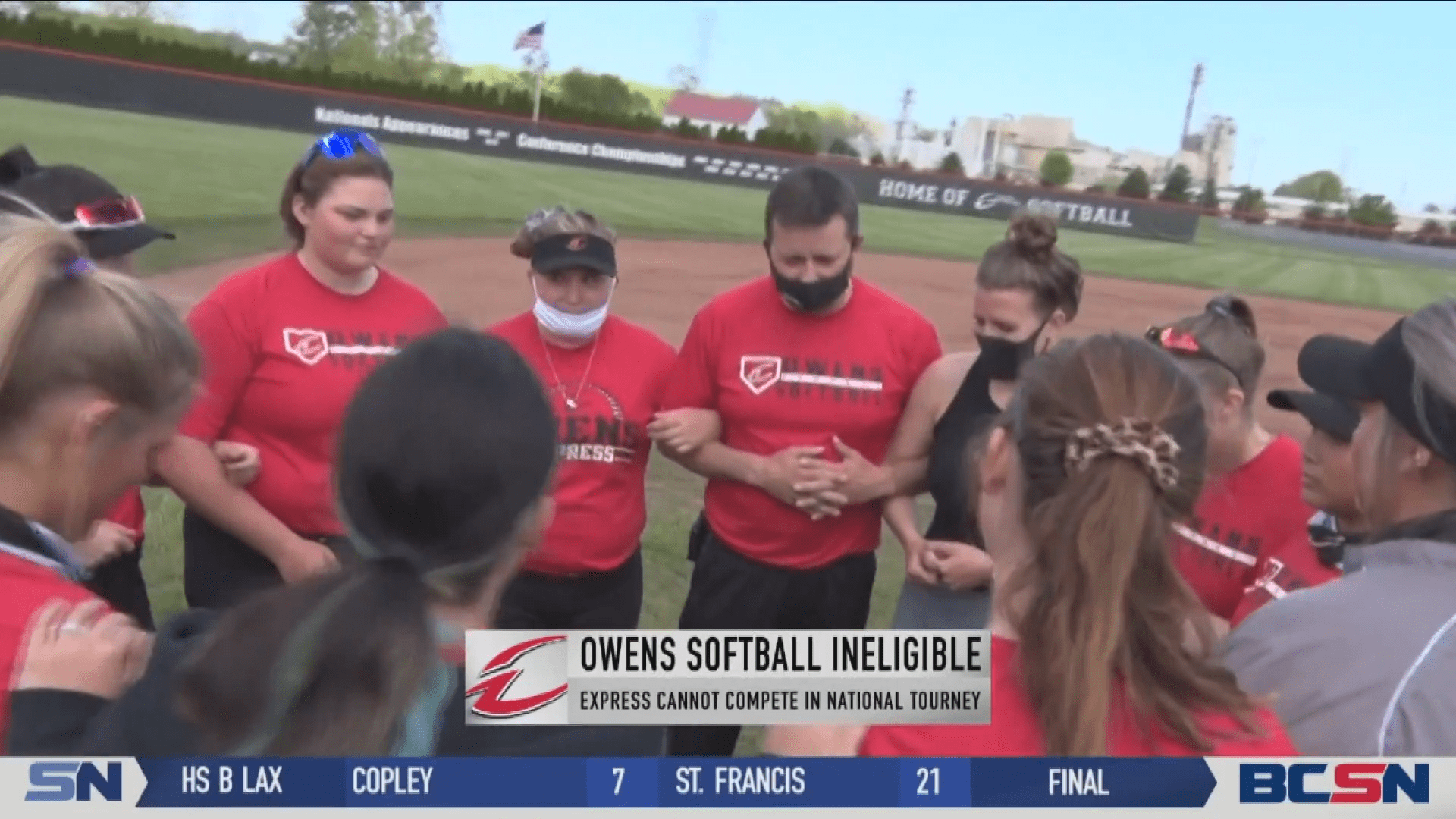 Express Derailed, Owens Softball Ineligible for NJCAA National Tournament