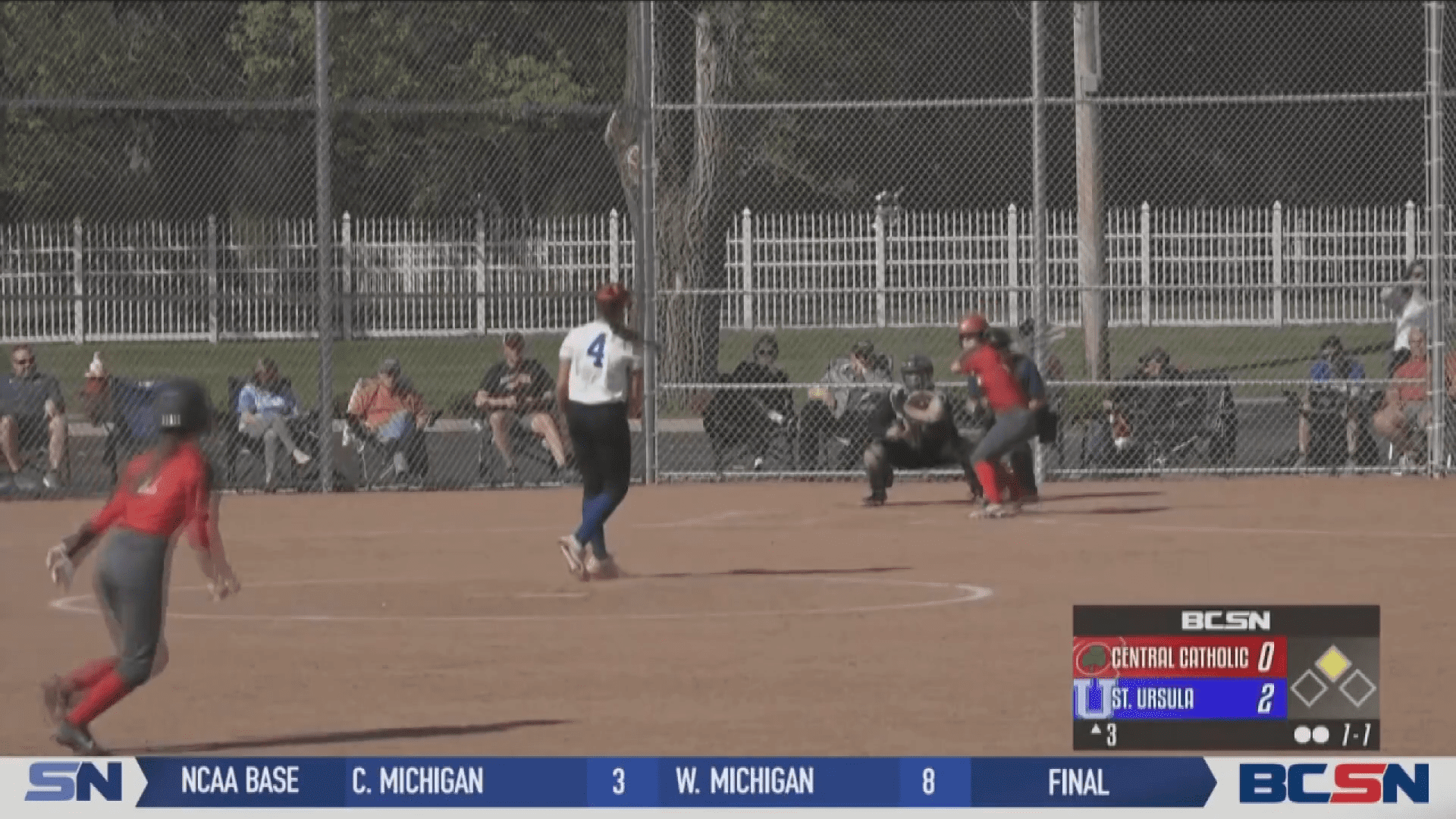St. Ursula Claims Softball Sectional Title Over Central