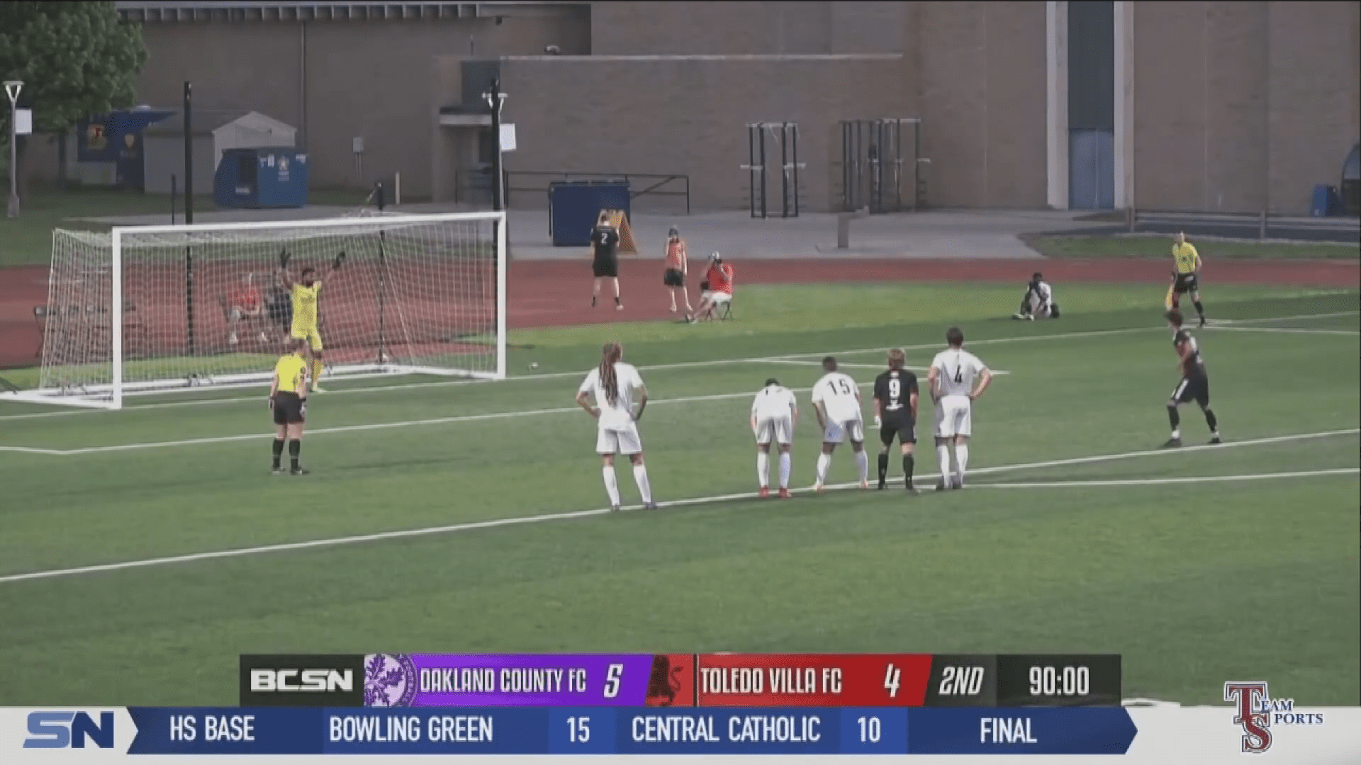 Toledo Villa FC and Oakland County FC Play to 5-5 Draw