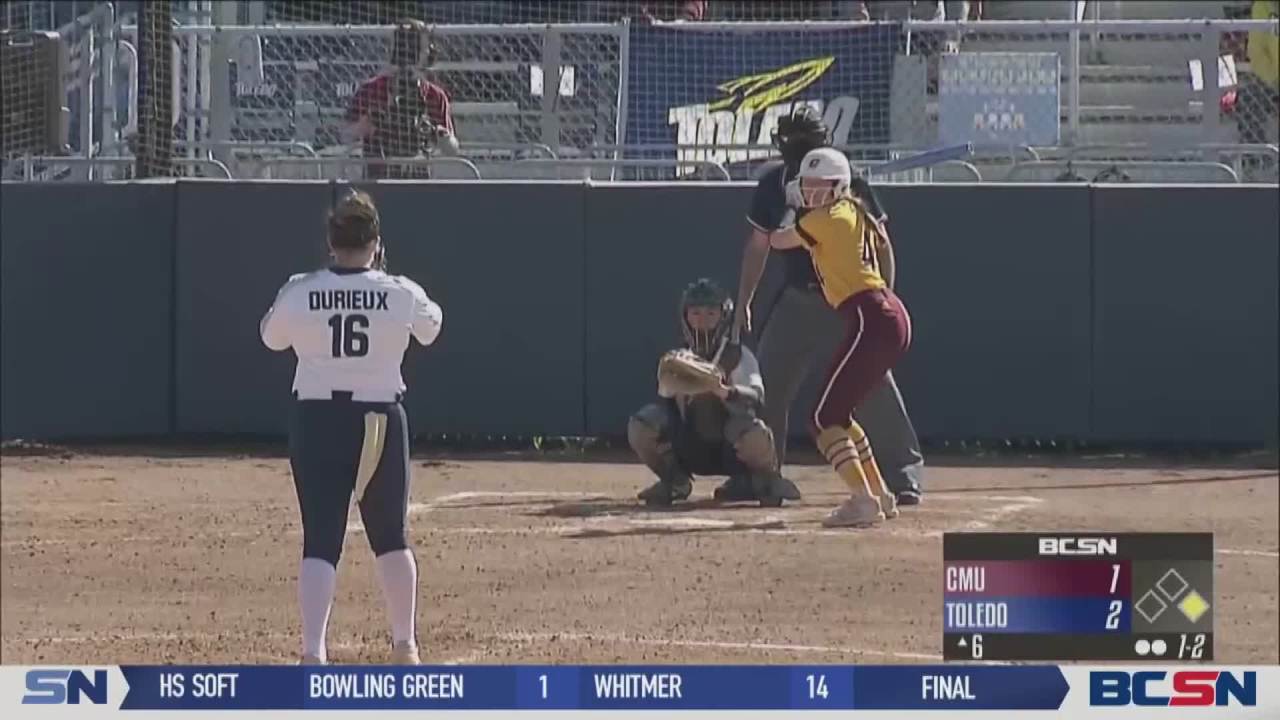 Toledo SB Splits Doubleheader vs Central Michigan