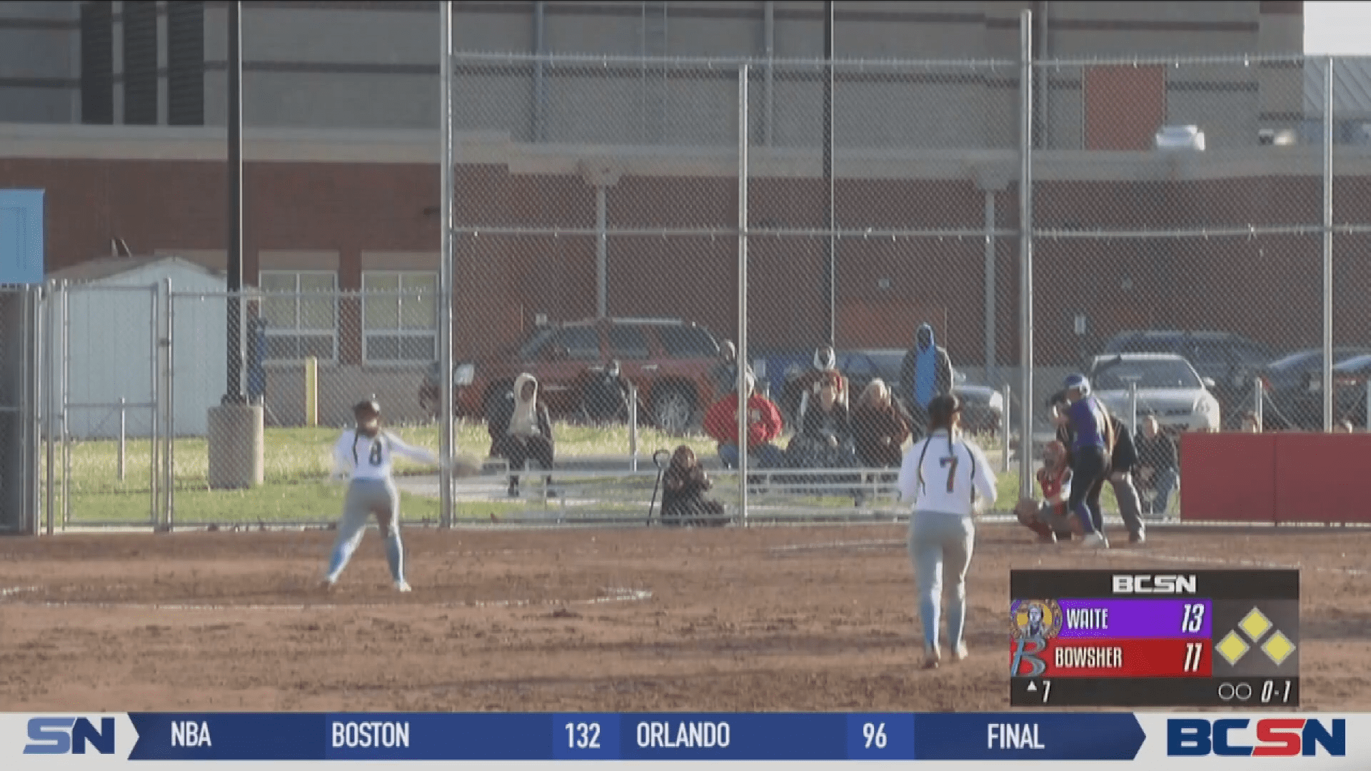 Waite Softball Victorious in High-Scoring Game at Bowsher