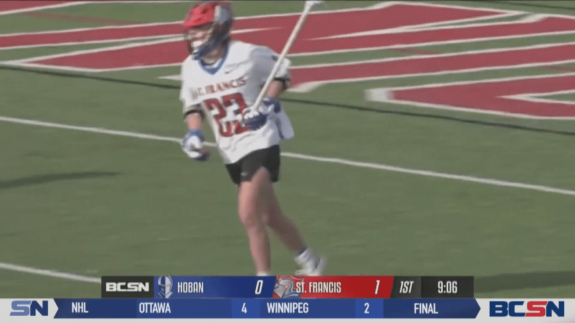 St. Francis LAX Attack Heats up Against Hoban BCSN