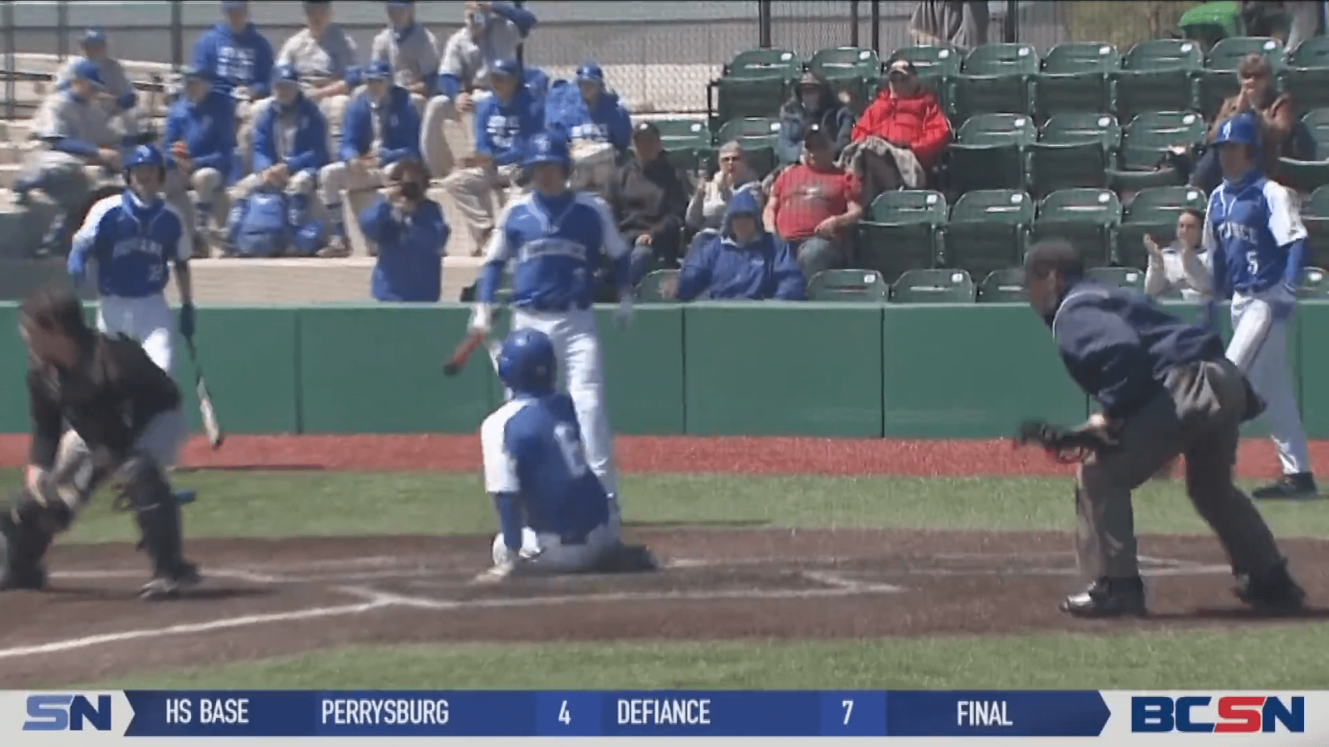 Fifth Ranked Defiance Bulldogs Down Perrysburg, 7-4