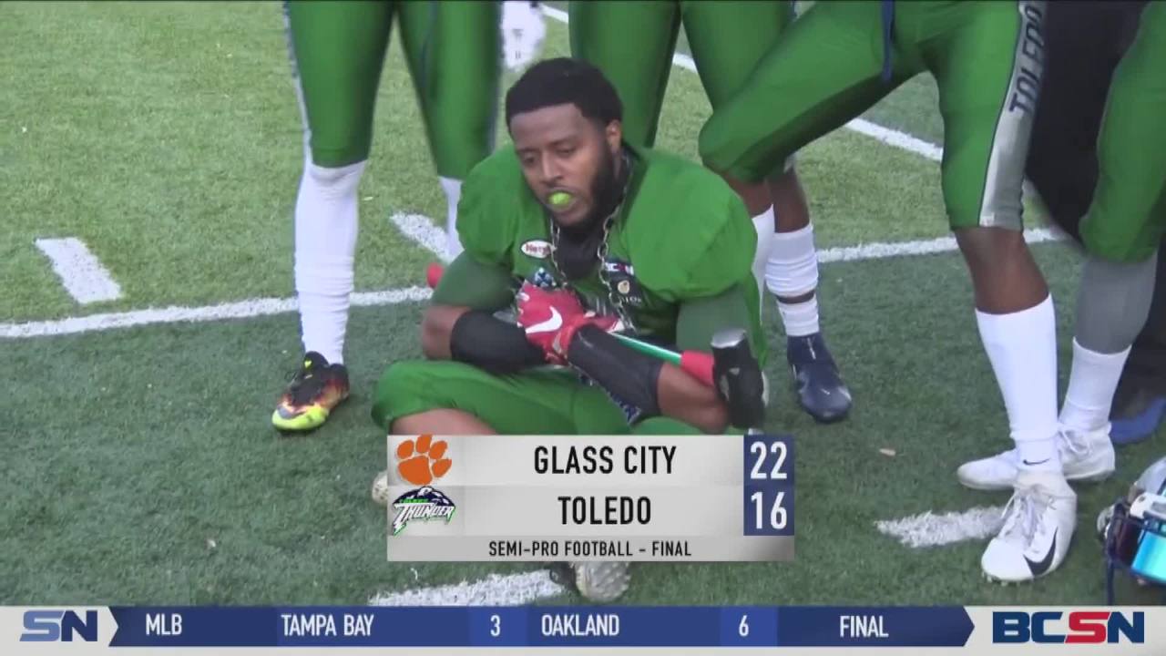 Tigers Rally to Take out Thunder in Semi-Pro Mud Bowl