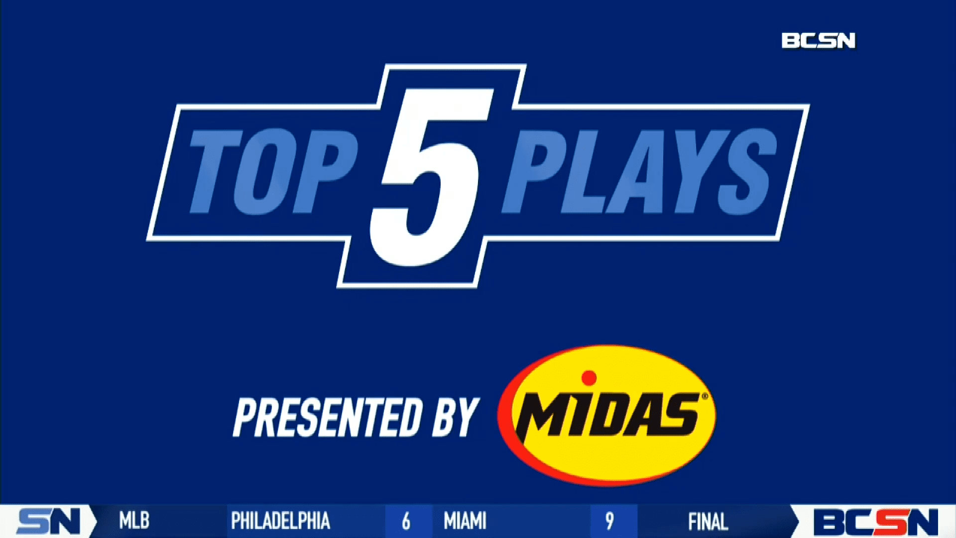 Top 5 Plays of the Week
