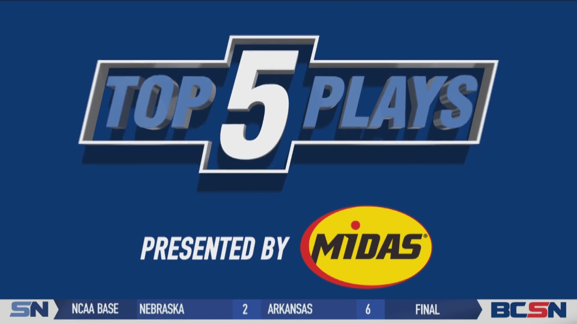 Top 5 Plays of the Week