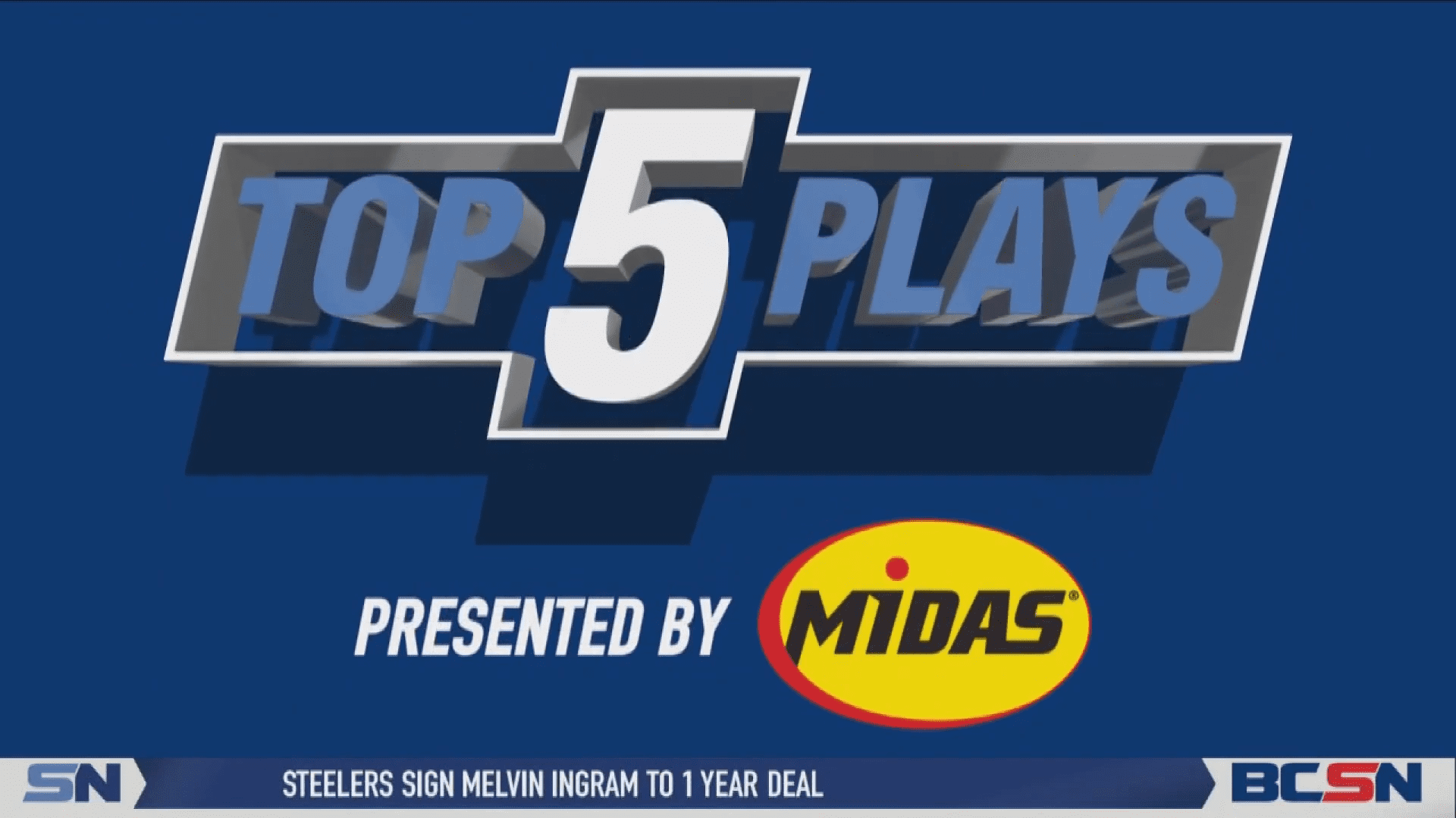 Top Five Plays of the Week