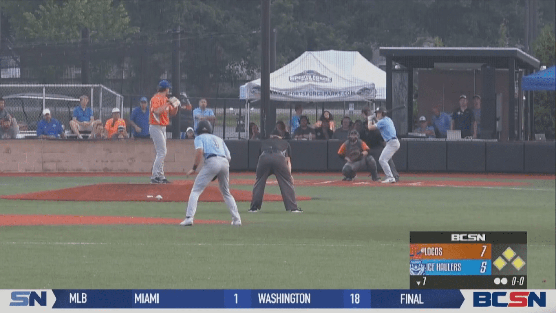 Locos Hold off Ice Haulers in Crazy Finish