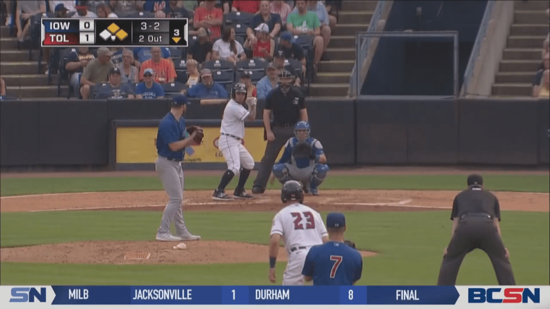 Toledo Takes Game Two from Cubs