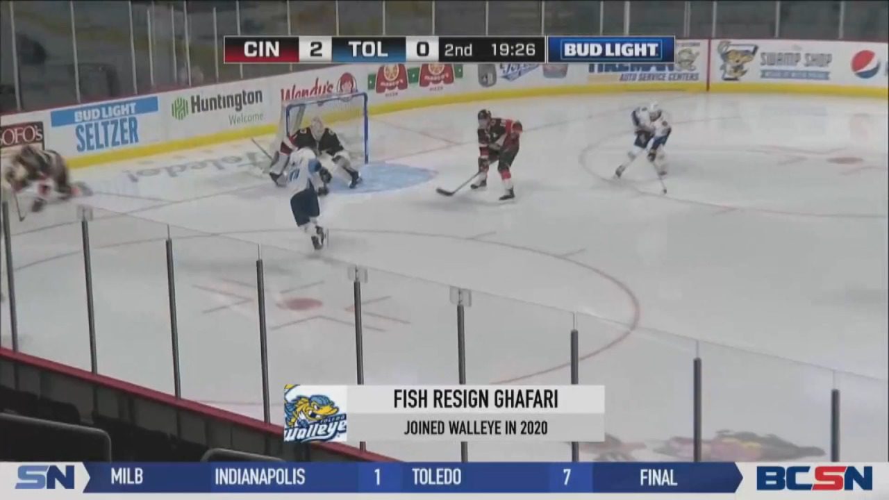 Walleye Re-Sign D Butrus Ghafari