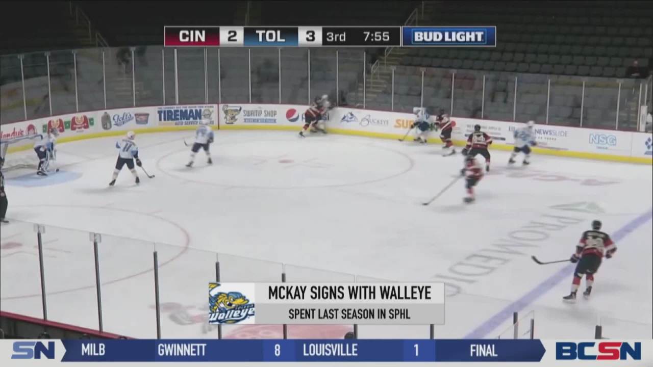 Chris McKay Signs with Walleye