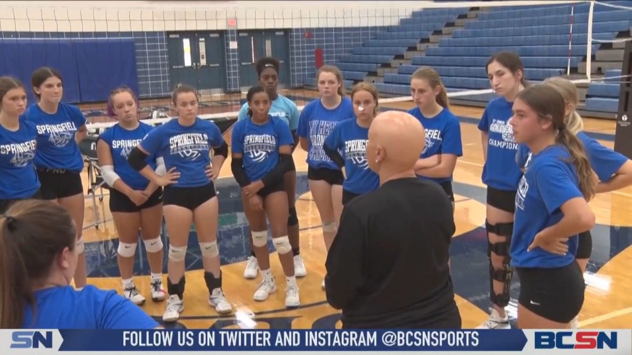 Springfield Volleyball Scrimmaging for the Ronald McDonald House