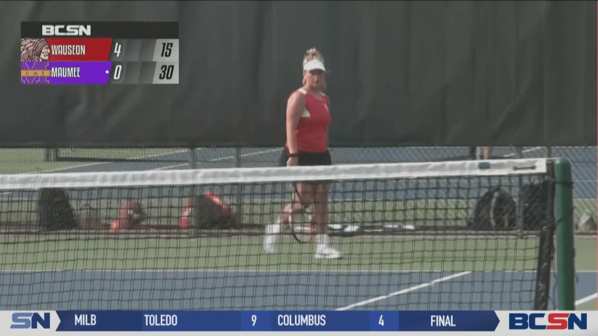 Wauseon's Tatum Barnes Sweeps Maumee in Tennis