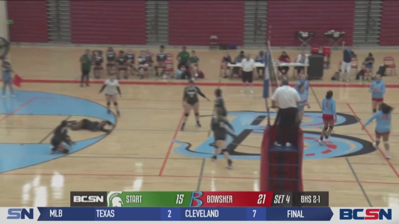 Bowsher Volleyball Opens City League Play with Win over Start