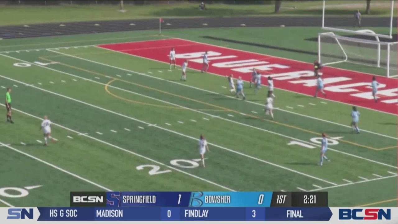Strong Second Half Leads Springfield Girls to Soccer Win at Bowsher