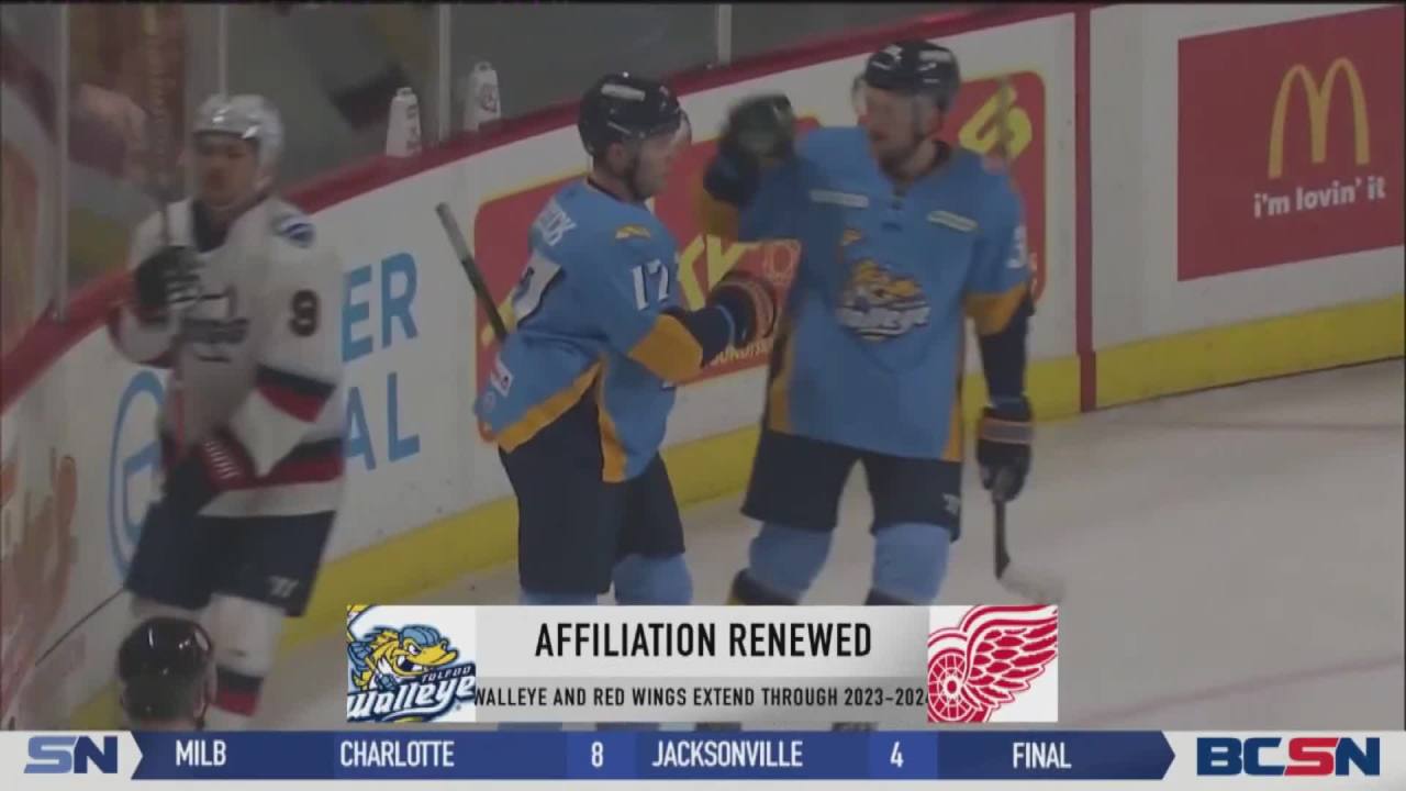 Walleye and Red Wings Extend Affiliation
