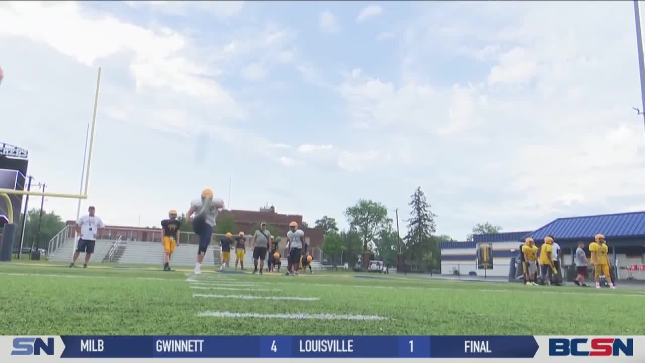 Robotic Tackling Dummy Helps Whitmer Football Prepare for Season