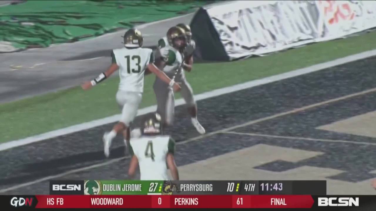 Dublin Jerome Defeats Perrysburg in Week One