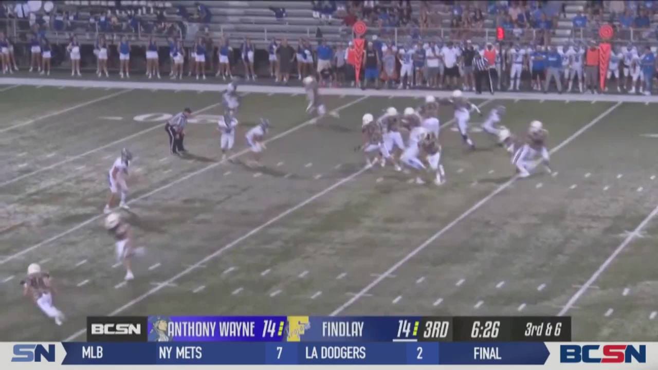 Week One Big Play Breakdown, Findlay's Luke Montgomery Serving Up